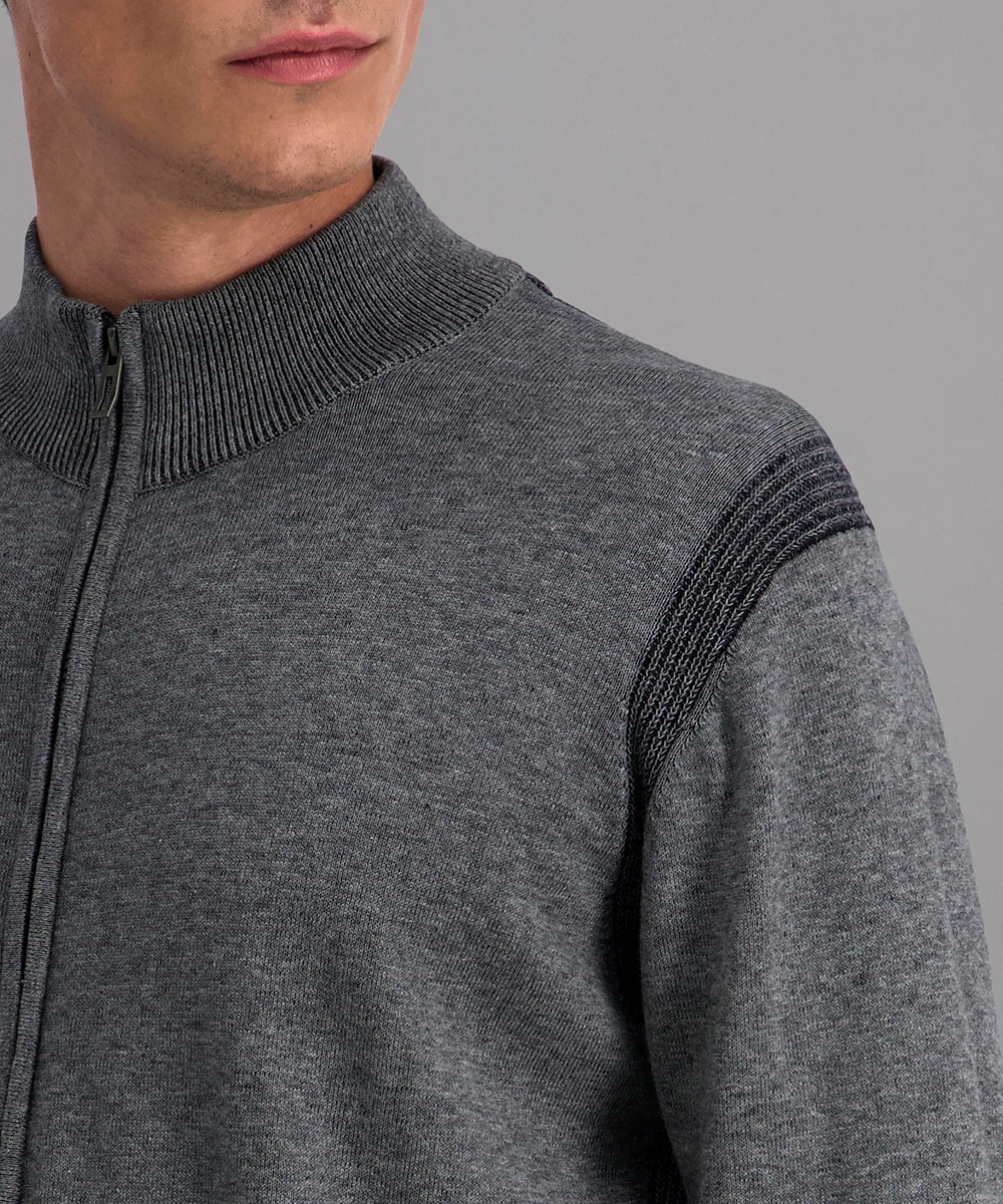 Pioneer Authentic Jeans Veste en tricot , aus Baumwolle
