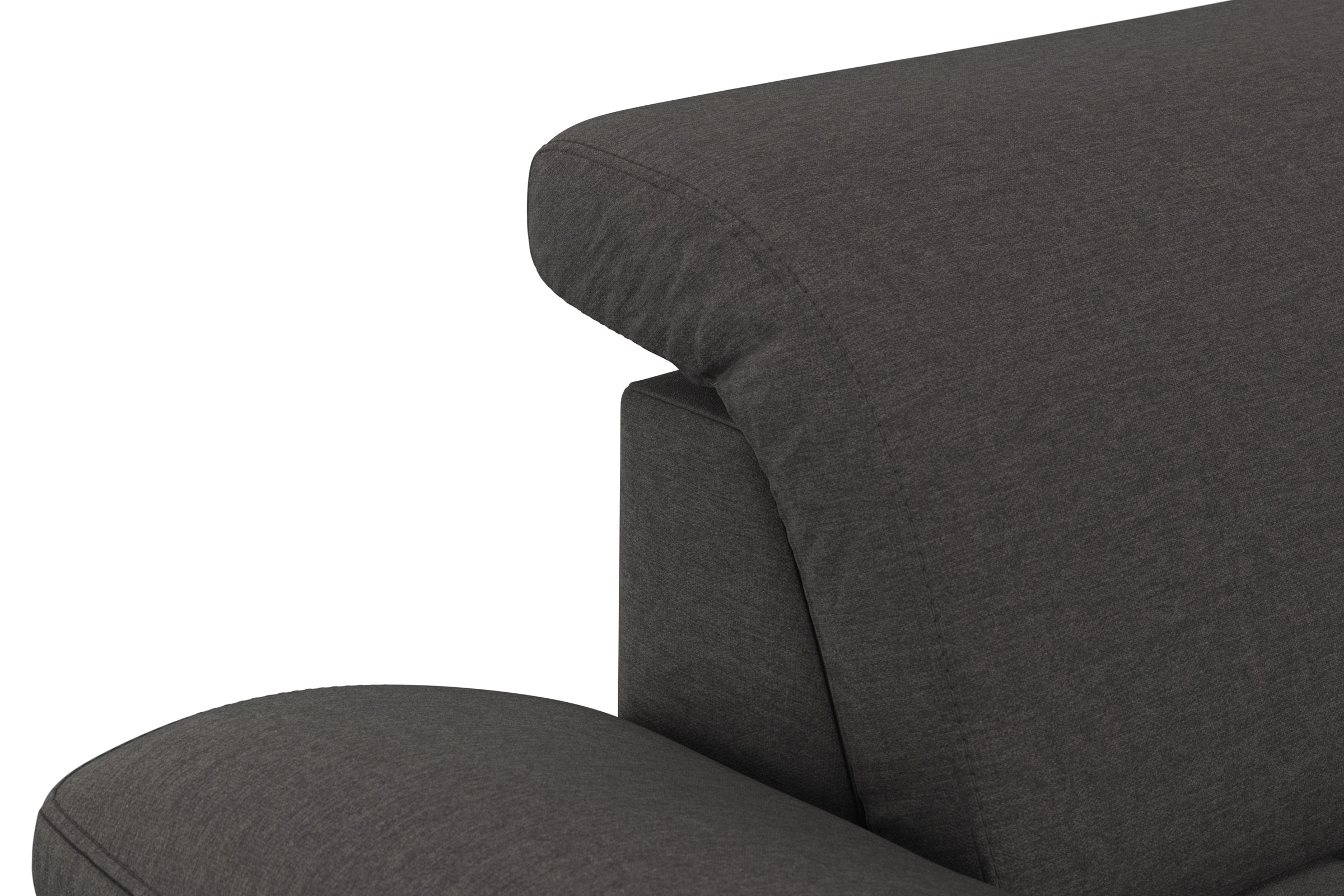 sit&more Ecksofa »Cool L-Form« wahlweise mit Kopfteilverstellung und Vorziehsitz, motorisch