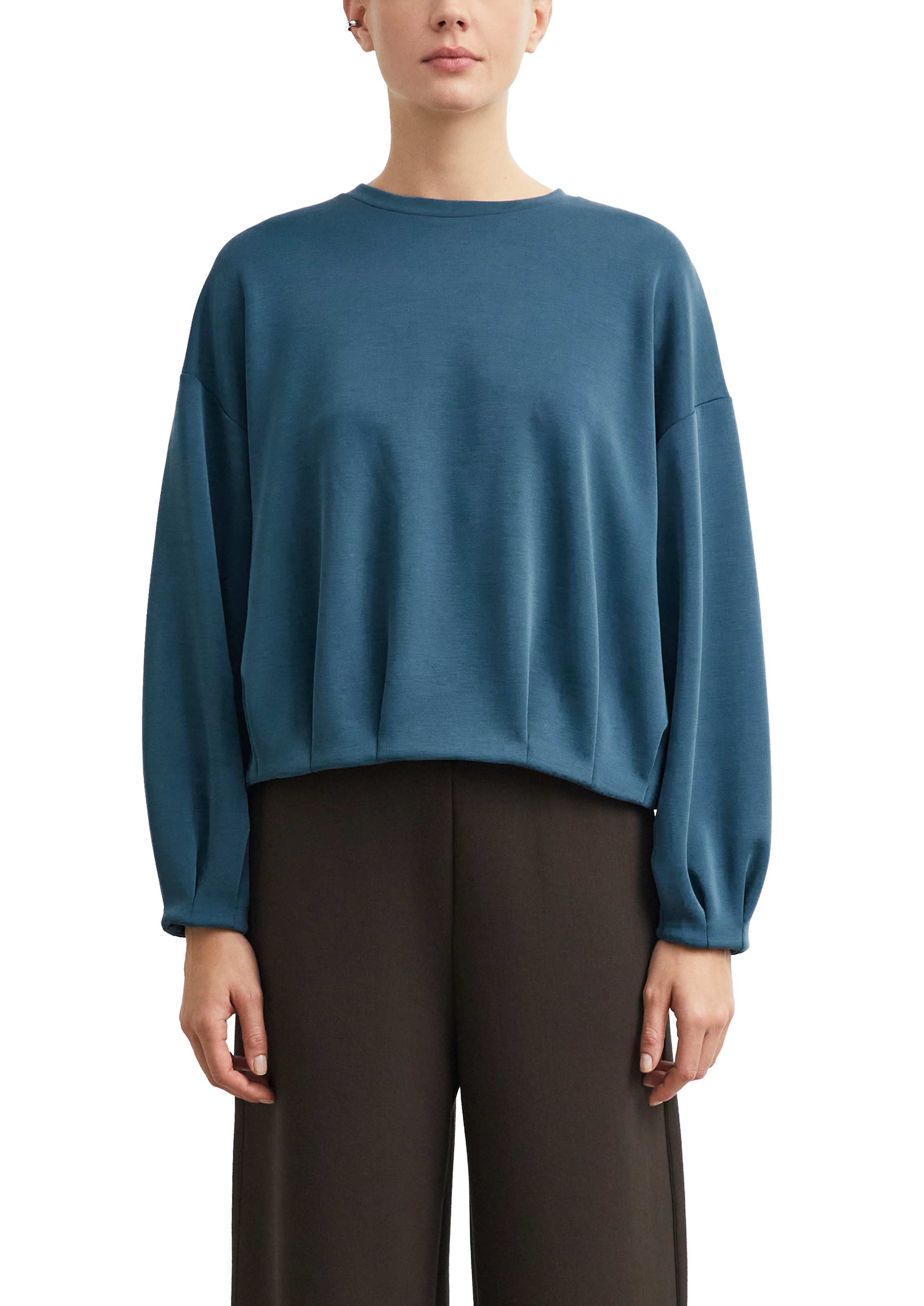 Image of Comma Sweater, mit elastischem Bund / Viskose-Stretch