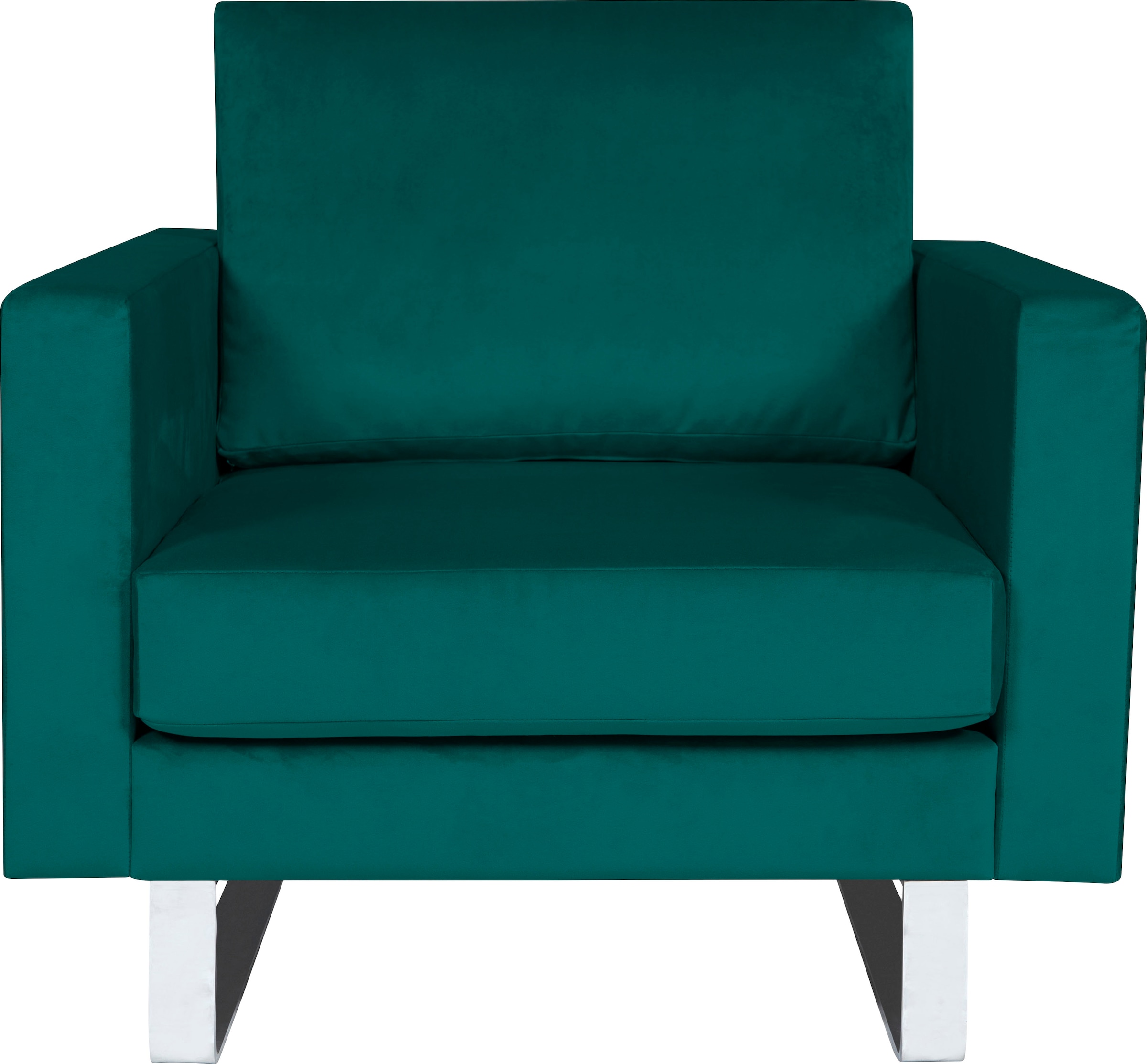 Alte Gerberei Sessel »Velina«, mit Metallkufen versandkostenfrei auf