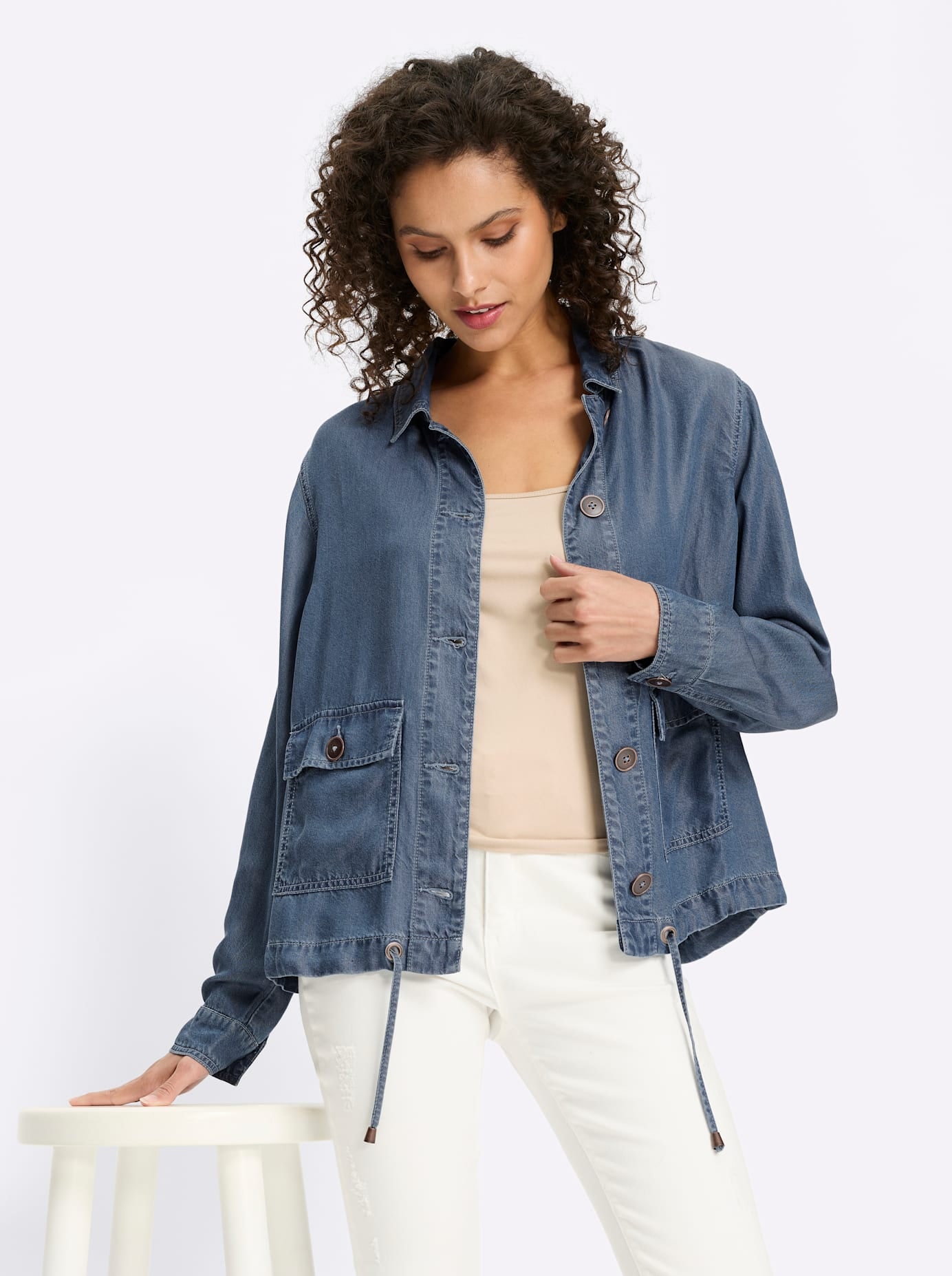 heine Veste blazer »Lyocell-Jacke«