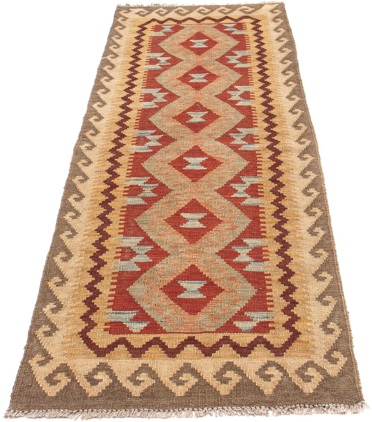 Image of morgenland Läufer »Kelim Maimene Streifen 194 x 65 cm«, rechteckig, 0,5 mm Höhe, Wendeteppich bei Ackermann Versand Schweiz