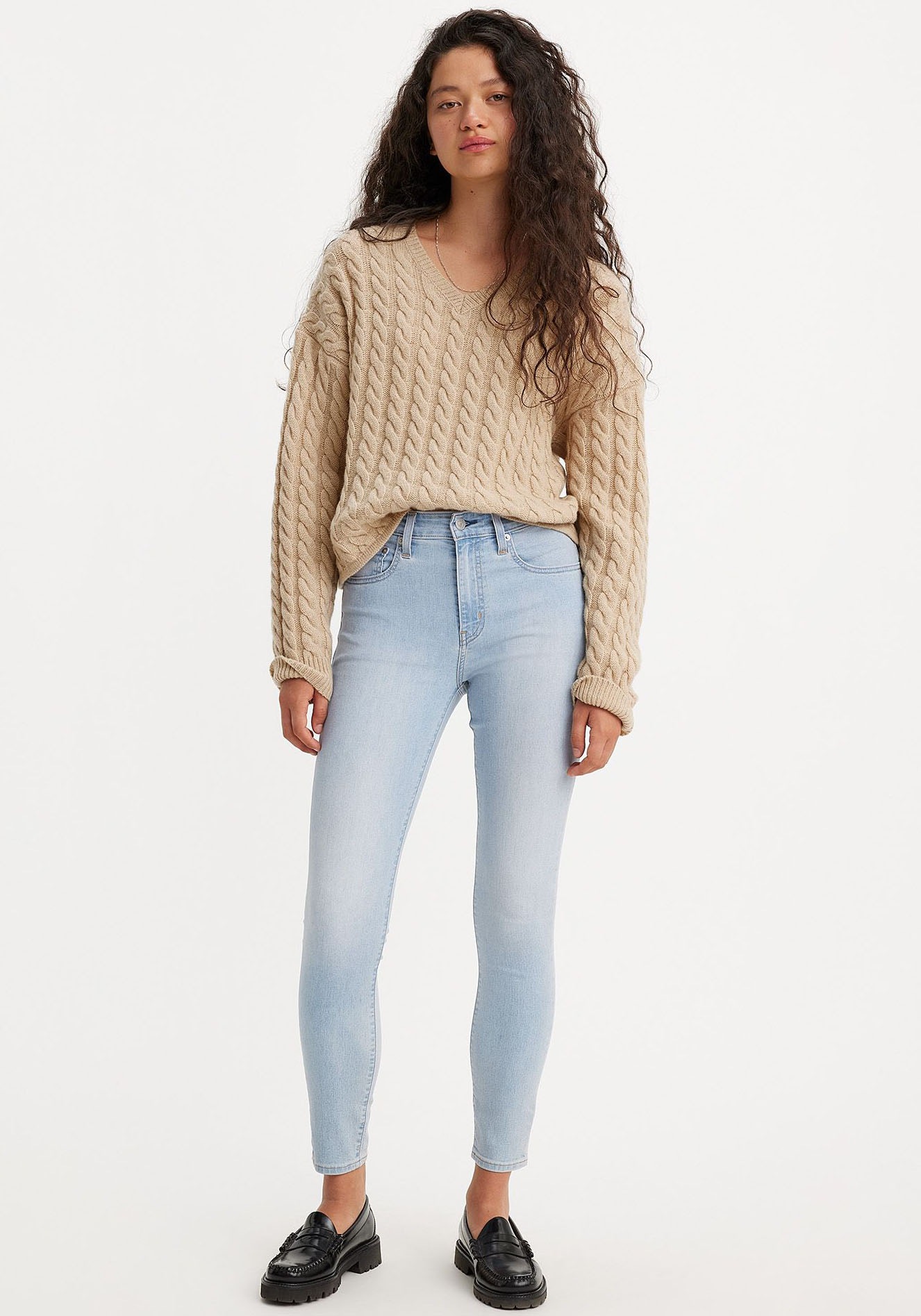 Levi's® Skinny-fit-Jeans »721 High rise skinny«, mit hohem Bund