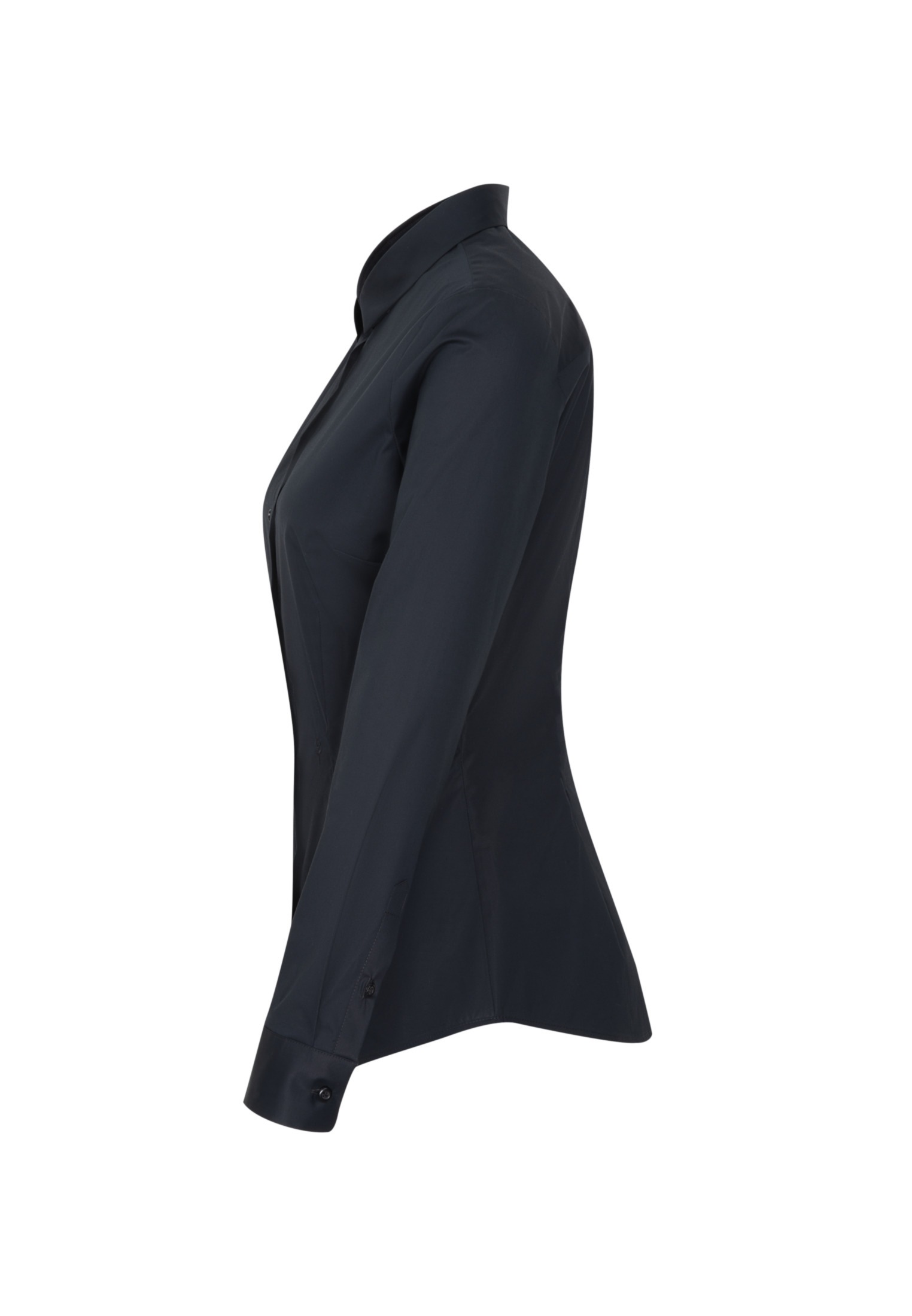seidensticker Hemdbluse »Schwarze Rose« 1/1 Kragen Uni
