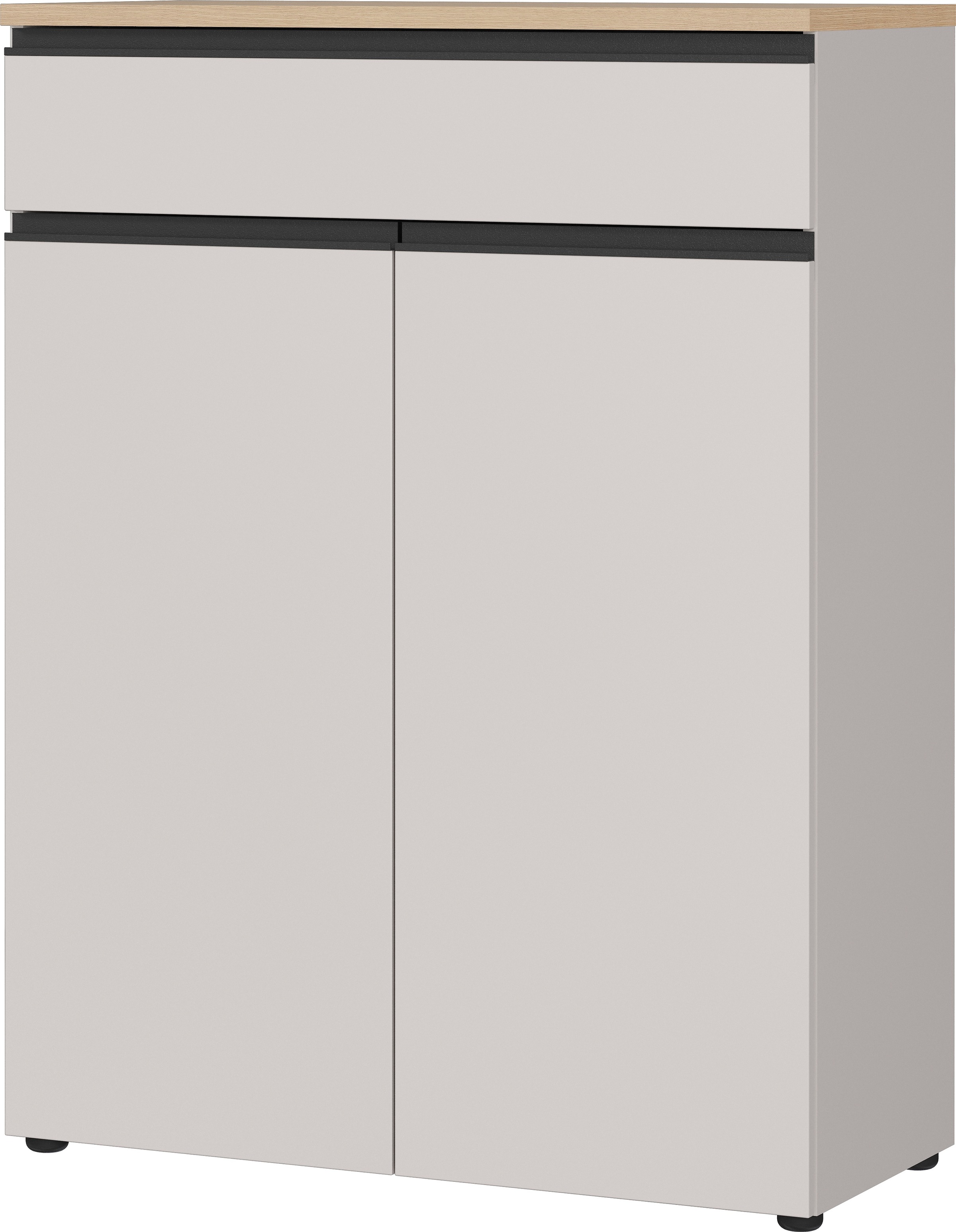 Image of GERMANIA Schuhschrank "Cormano" Schuhschrank mit einem Schubkasten und zwei Türen