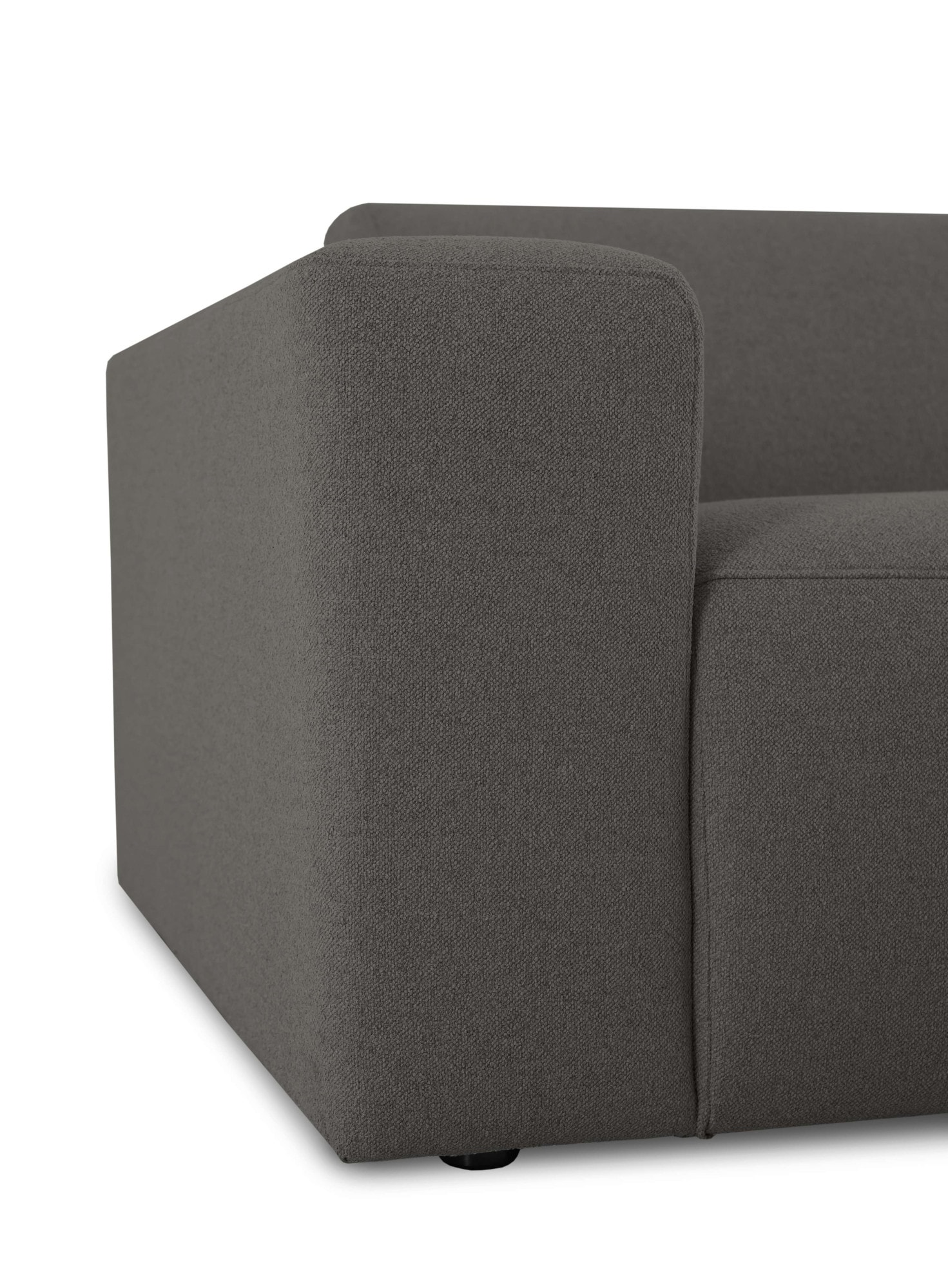 INOSIGN Ecksofa »Koa,228cm, L-Form, Modulsofa, Webstoff, Cord, Struktur«, Designsofa, weicher Lounge-Sitzkomfort, Welleunterfederung, bodentief