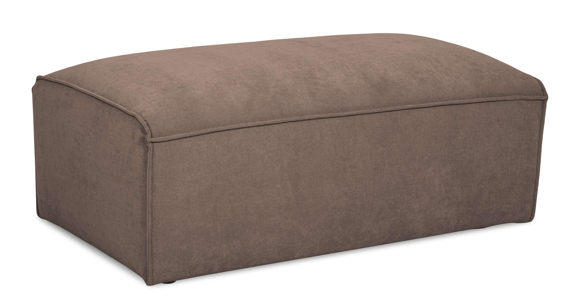 GOODproduct Polsterhocker »Mittell, Chenille« 102x61 cm, bodentief