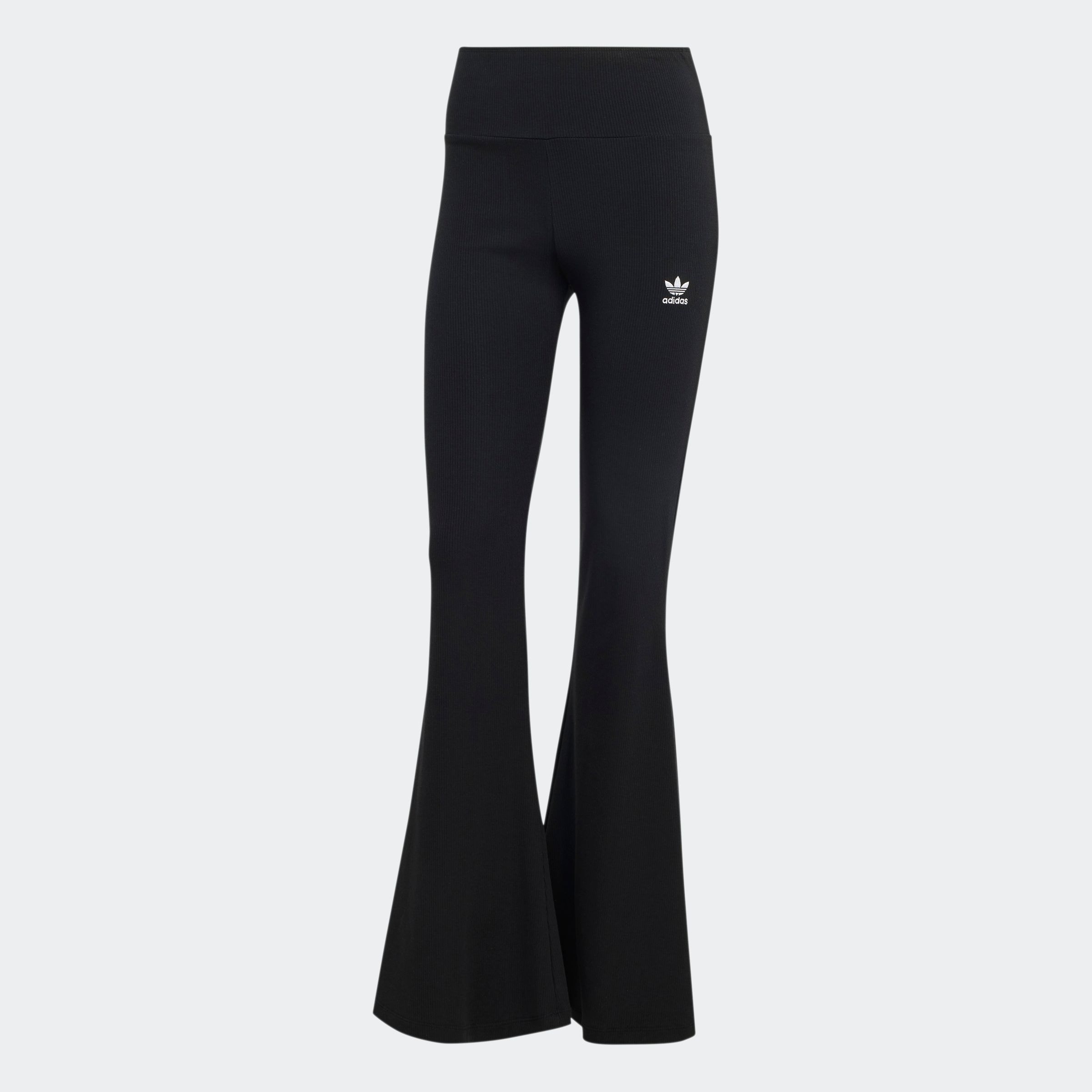 adidas Originals Leggings »ESSENTIALS RIB FLARED«  mit ausgestelltem Bein und Ripp Optik, hoher Bund