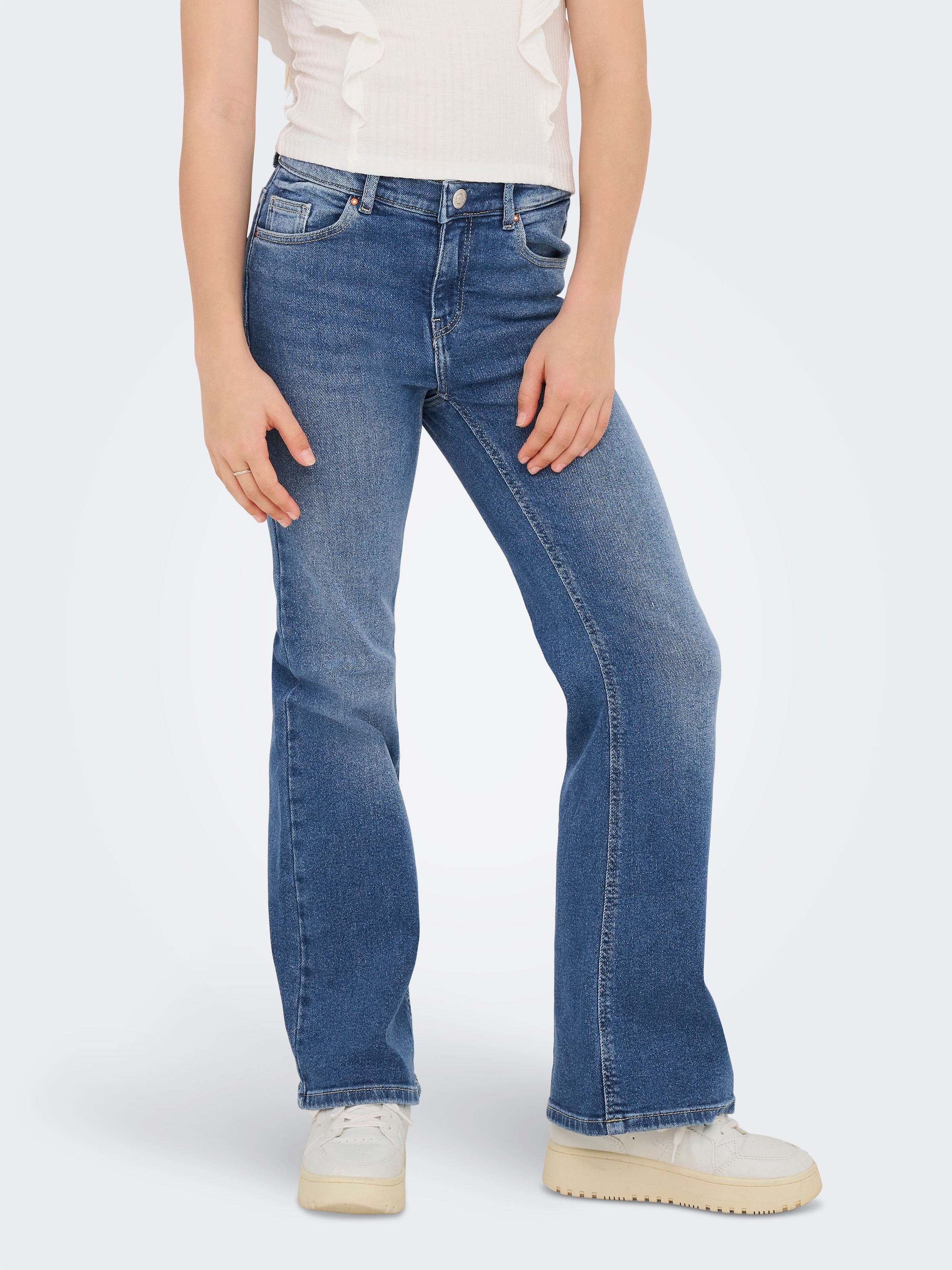 Image of KIDS ONLY Bootcut-Jeans "KOGJUICY LIFE FLARED DNM CRO557 NOOS"