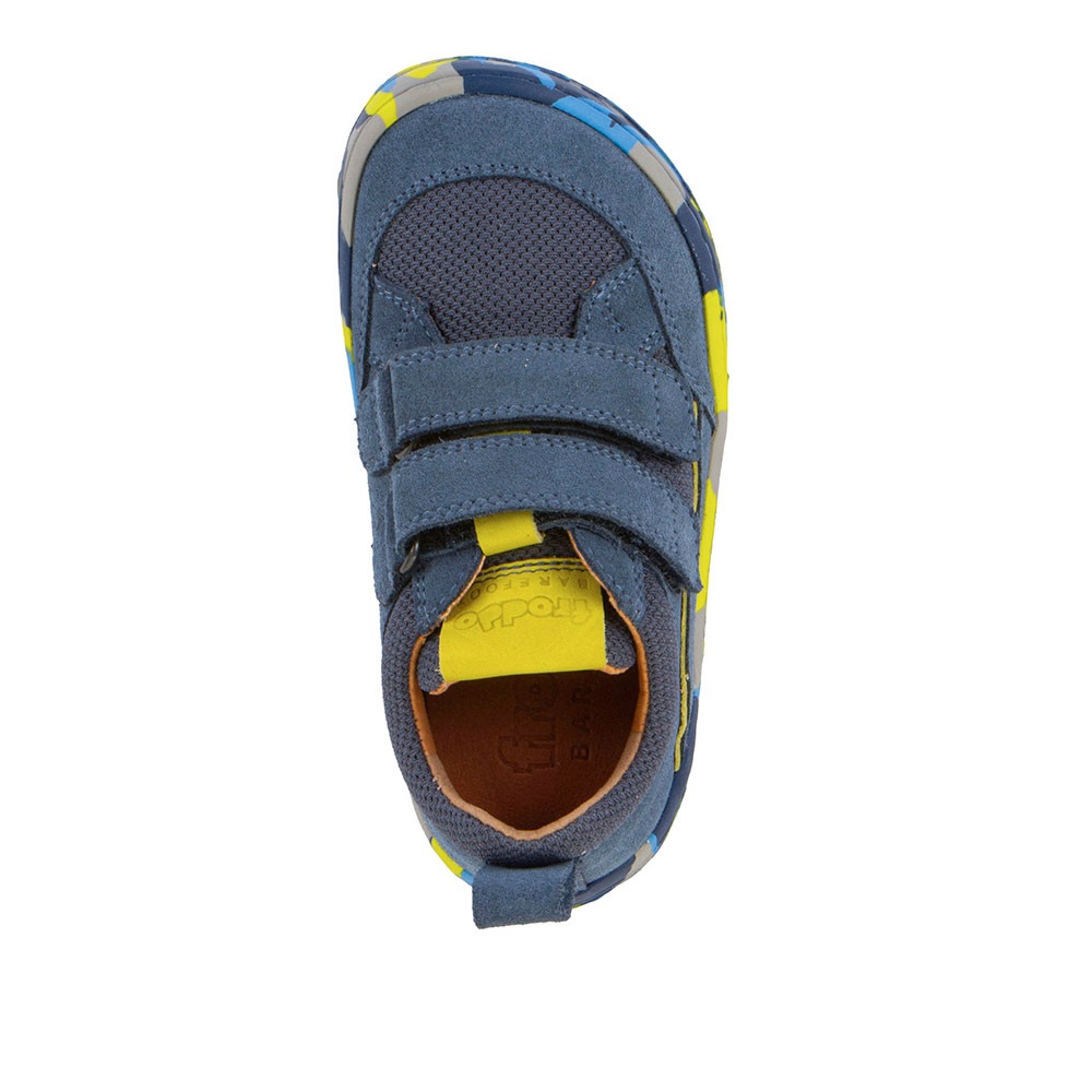 froddo® Barfussschuh »BAREFOOT BAZE«  Klettschuh, Sneaker, Freizeitschuh mit bunter Laufsohle