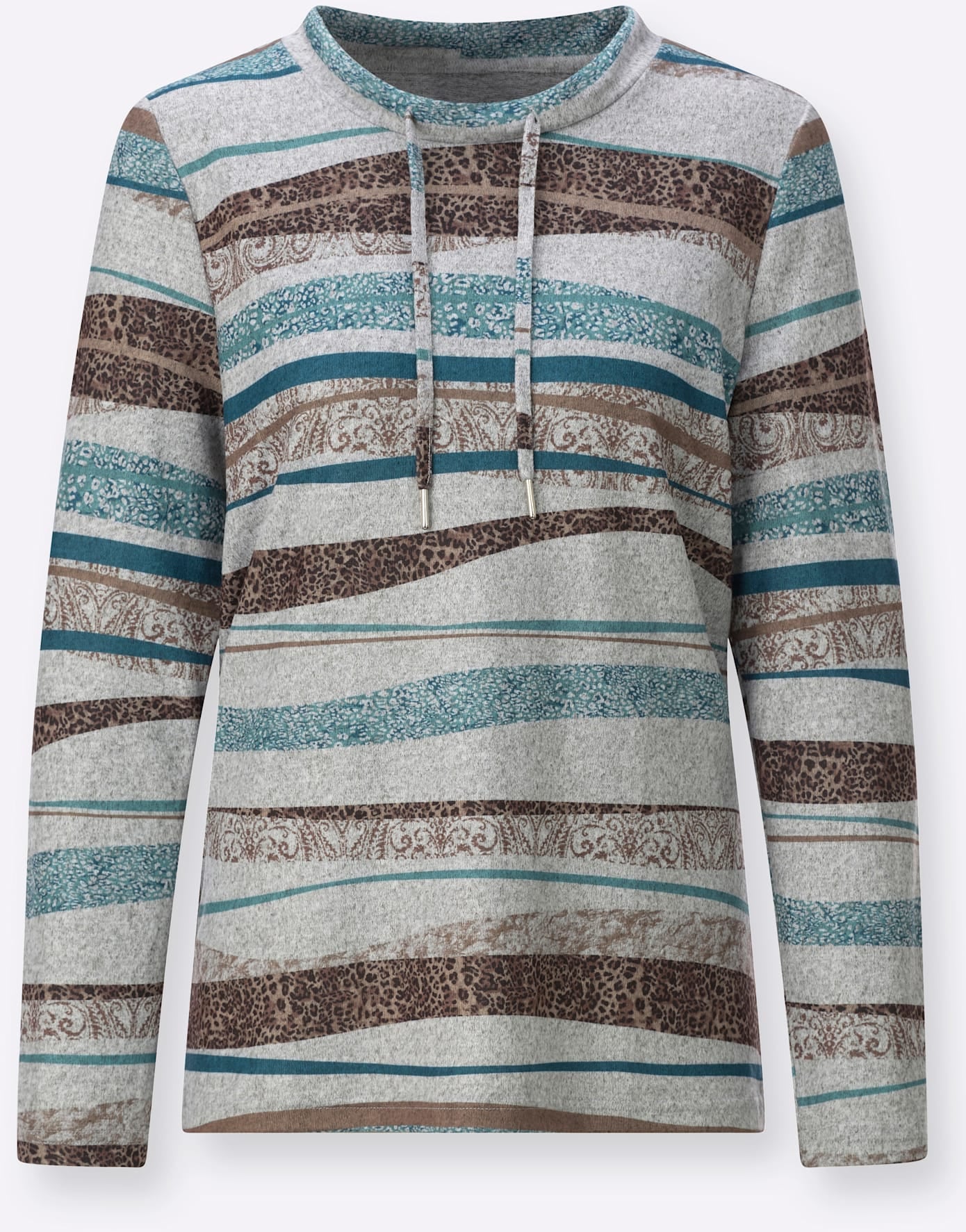 Classic Basics Langarmshirt »Stehkragen-Shirt« 1