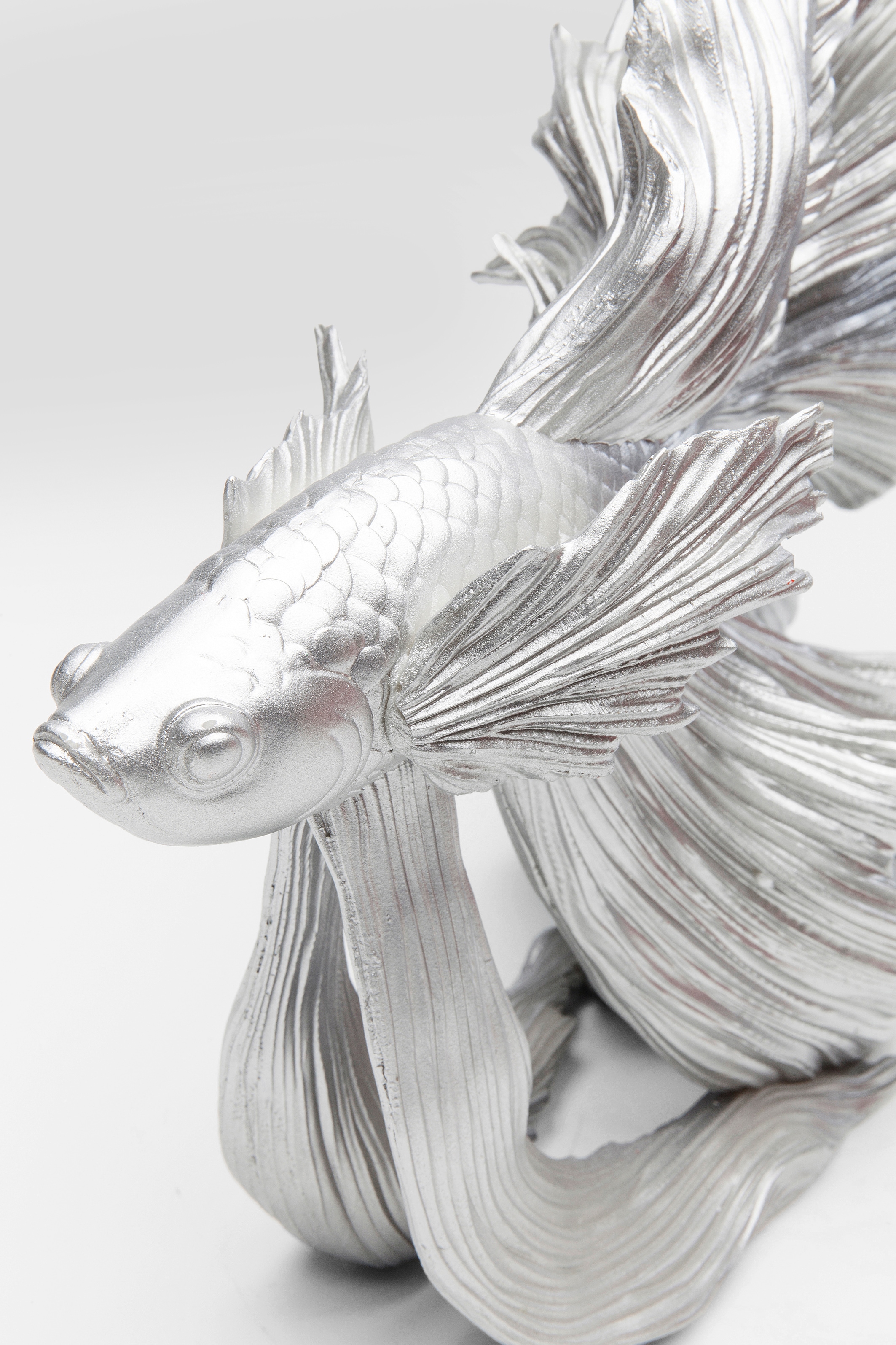 Kare Design Figurine de décoration »Betta Fish Silber Klein«