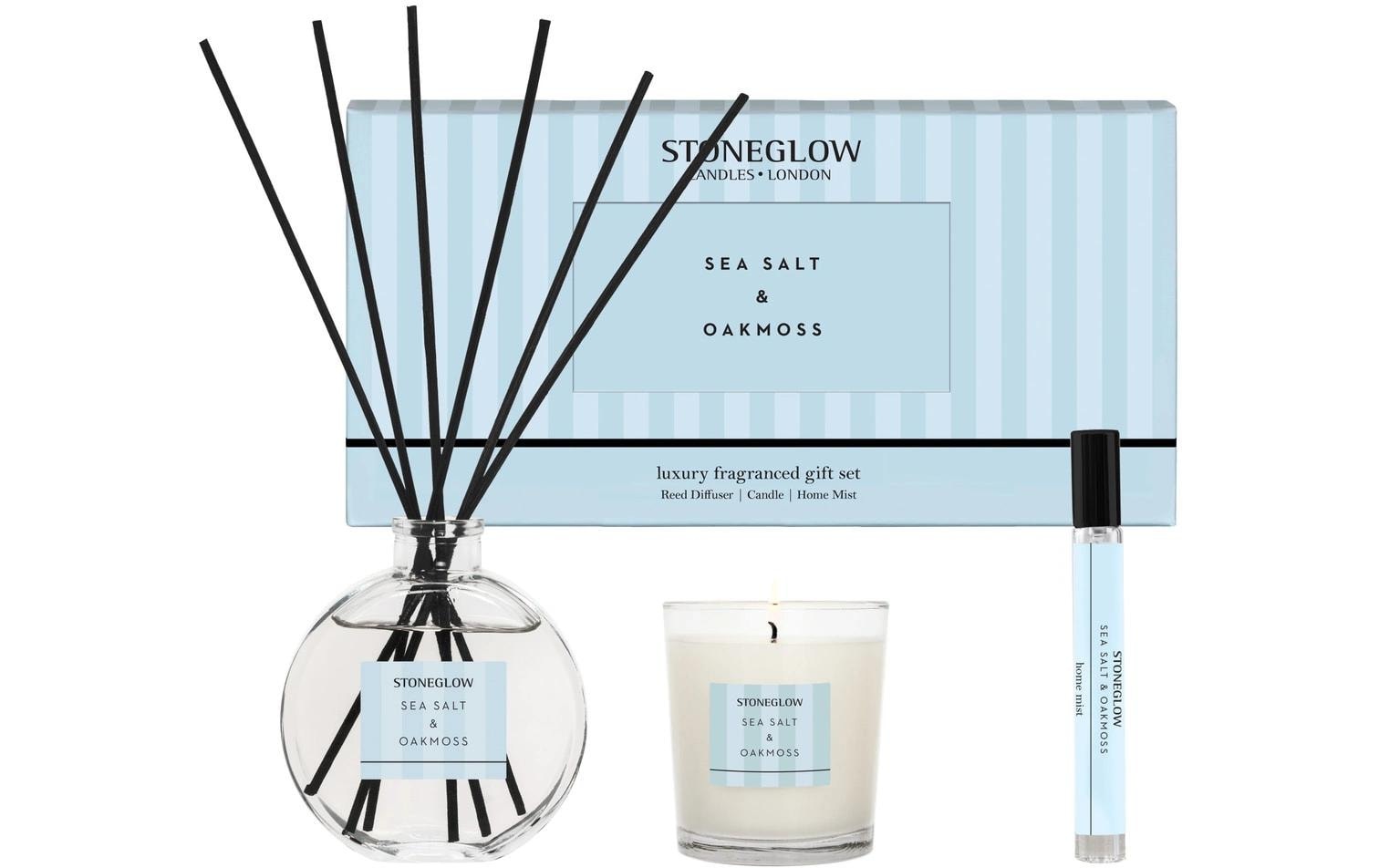 Image of Stoneglow Raumduft "Sea Salt & Oakmoss 3-teilig, 120 ml"