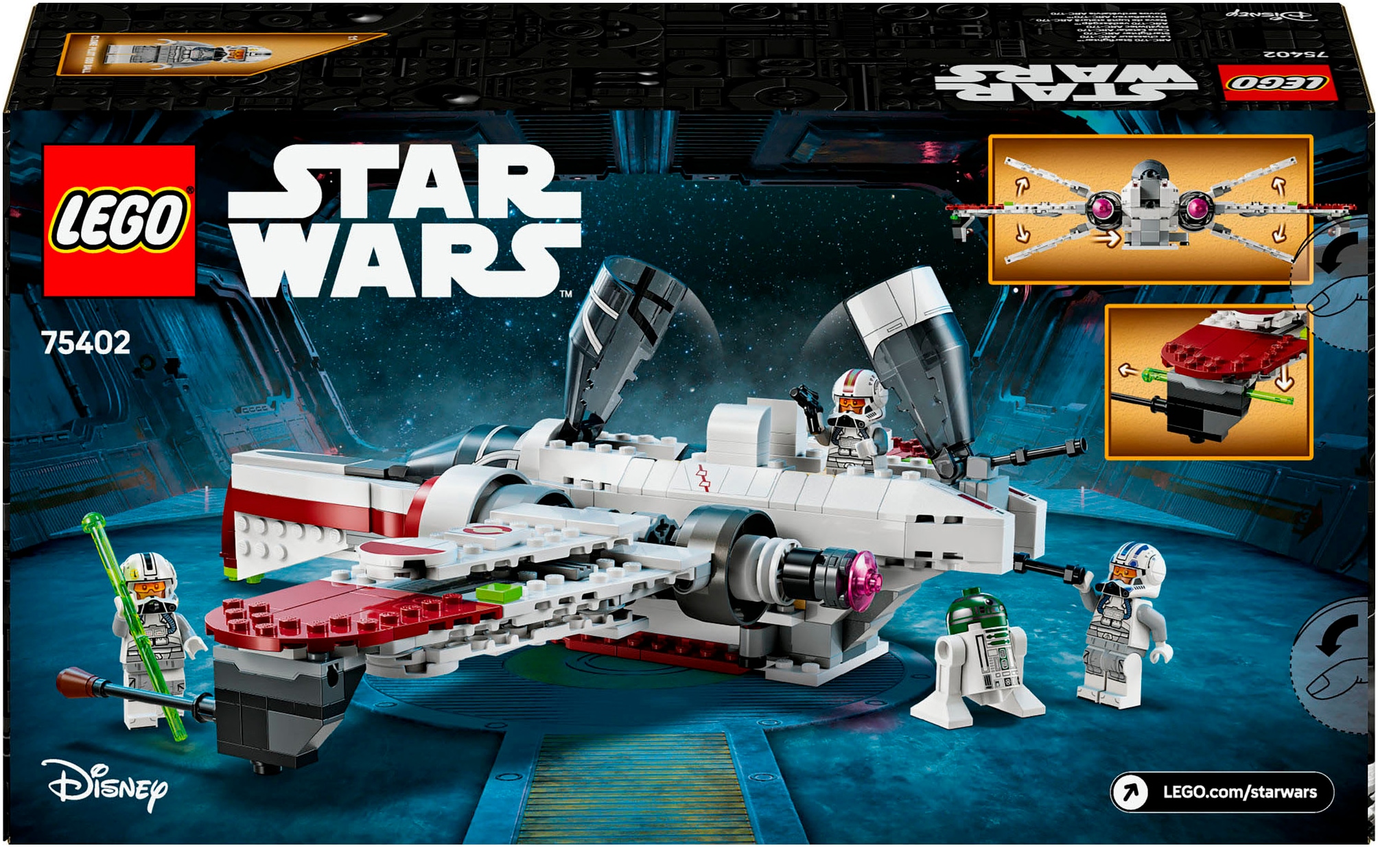 LEGO® Pions de construction »ARC-170 Starfighter™ (75402), LEGO Star Wars« Made in Europe