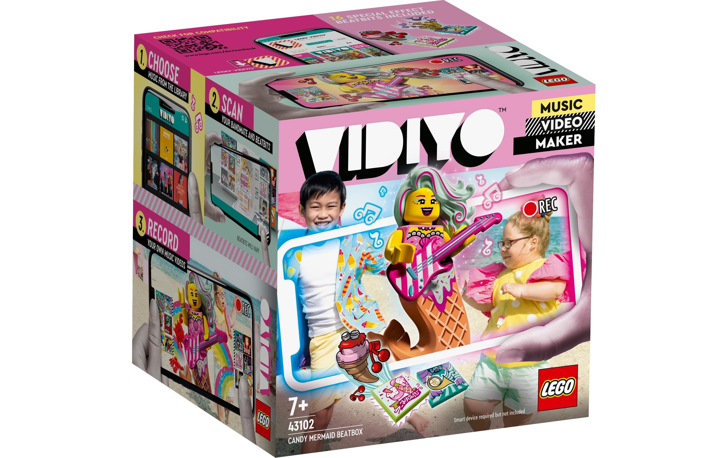 Image of LEGO® Konstruktionsspielsteine »Candy Mermaid BeatBox« bei Ackermann Versand Schweiz