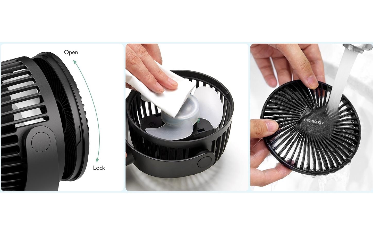 Momcozy Ventilateur manuel »Kinderwagen Ventilator«