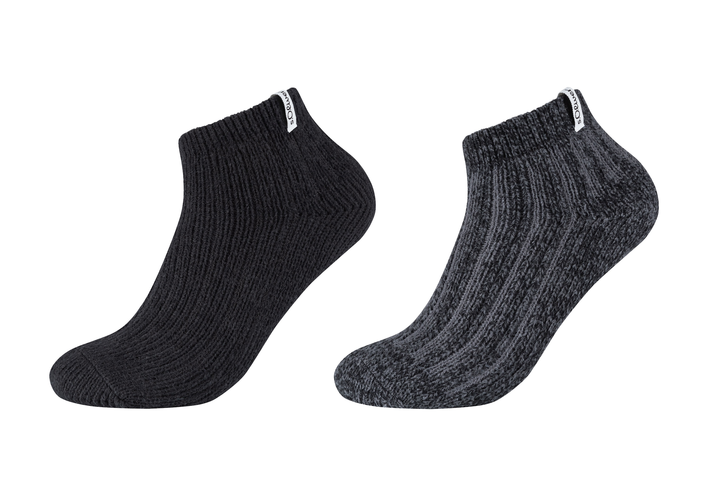 s.Oliver Chaussettes de baskets »warm & cozy« 4 Couple tlg. avec ceinture élastique
