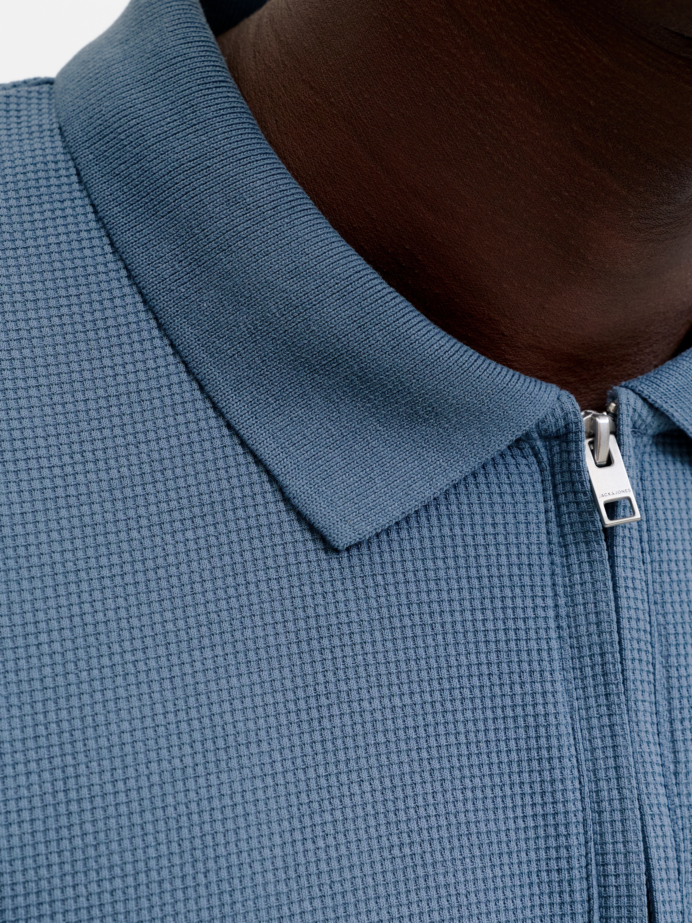 Jack & Jones Poloshirt »JJEAUSTIN ZIP POLO SS NOOS« mit Polokragen