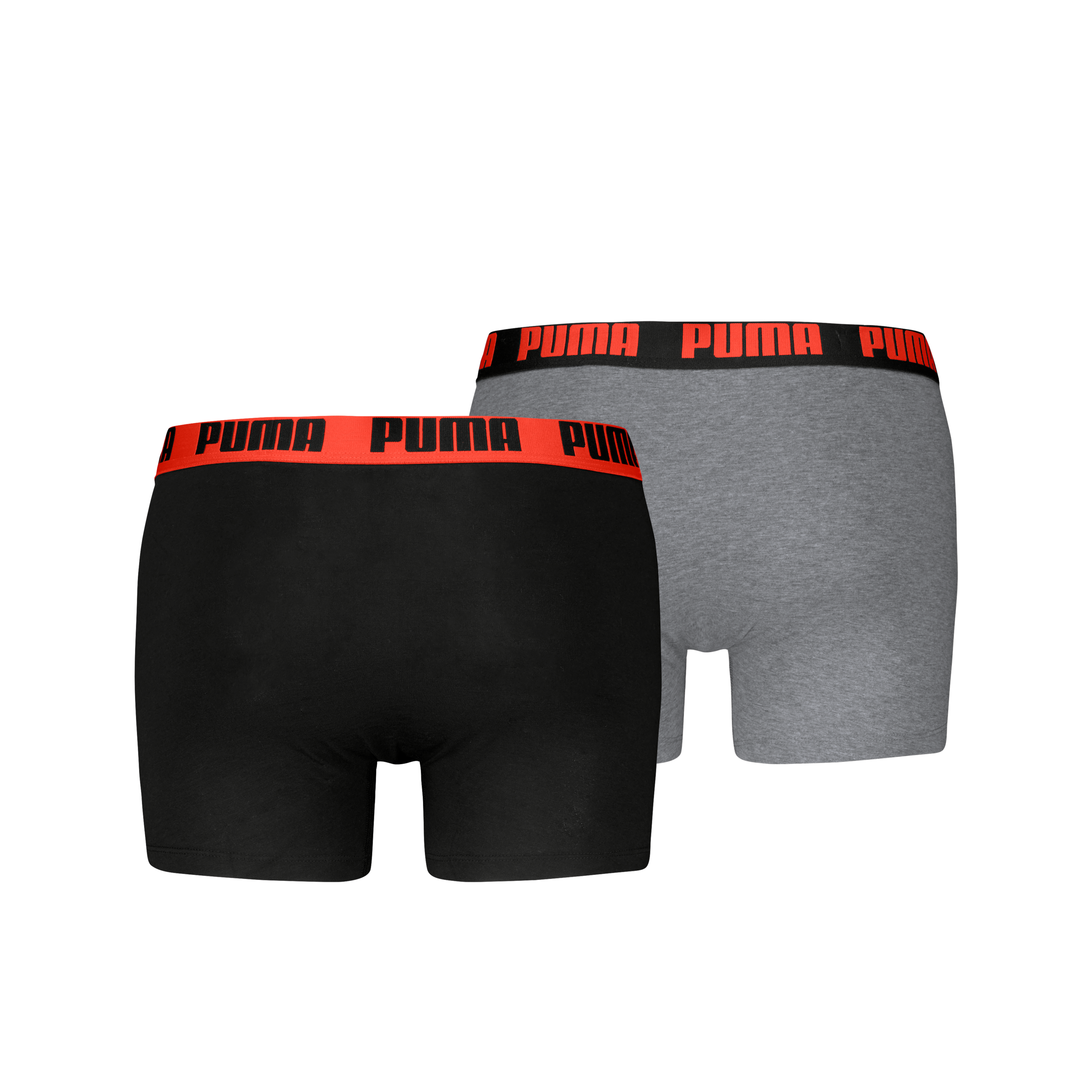 PUMA Boxershorts »PUMA MEN EVERYDAY BASIC BOXERS 2P«, (2er Pack), mit Logobund