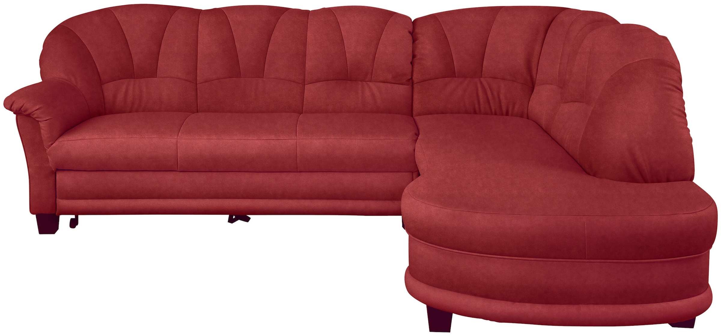 Home affaire Ecksofa »Camelita, Landhaus Sofa, 2 Varianten: Recamiere- oder Ottomane, L-Form«, wahlweise mit Bettfunktion