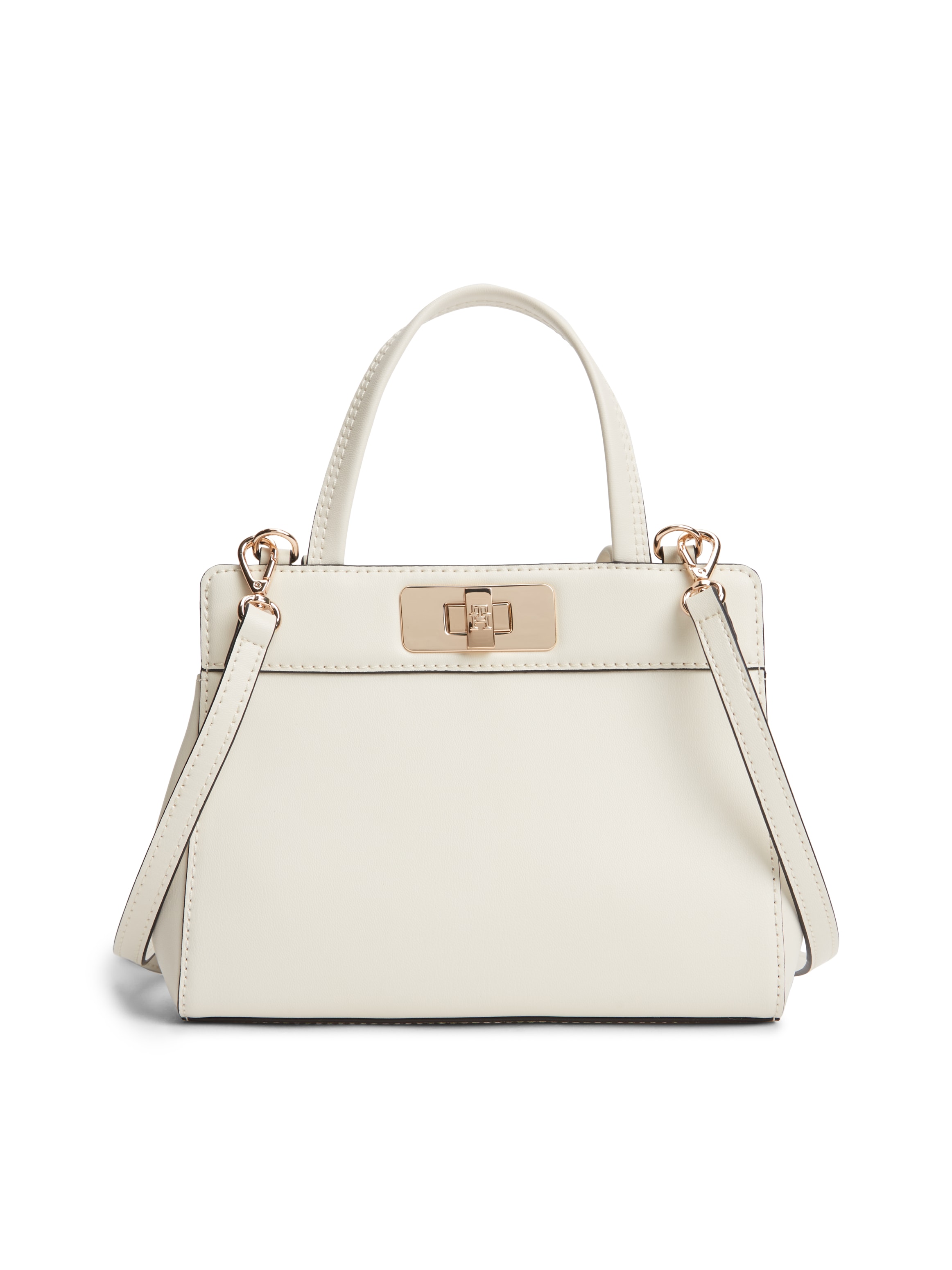 Tommy Hilfiger Henkeltasche »TH MODERN MINI SATCHEL« Damen Handtasche, Umhängetasche Schultertasche mit Piping