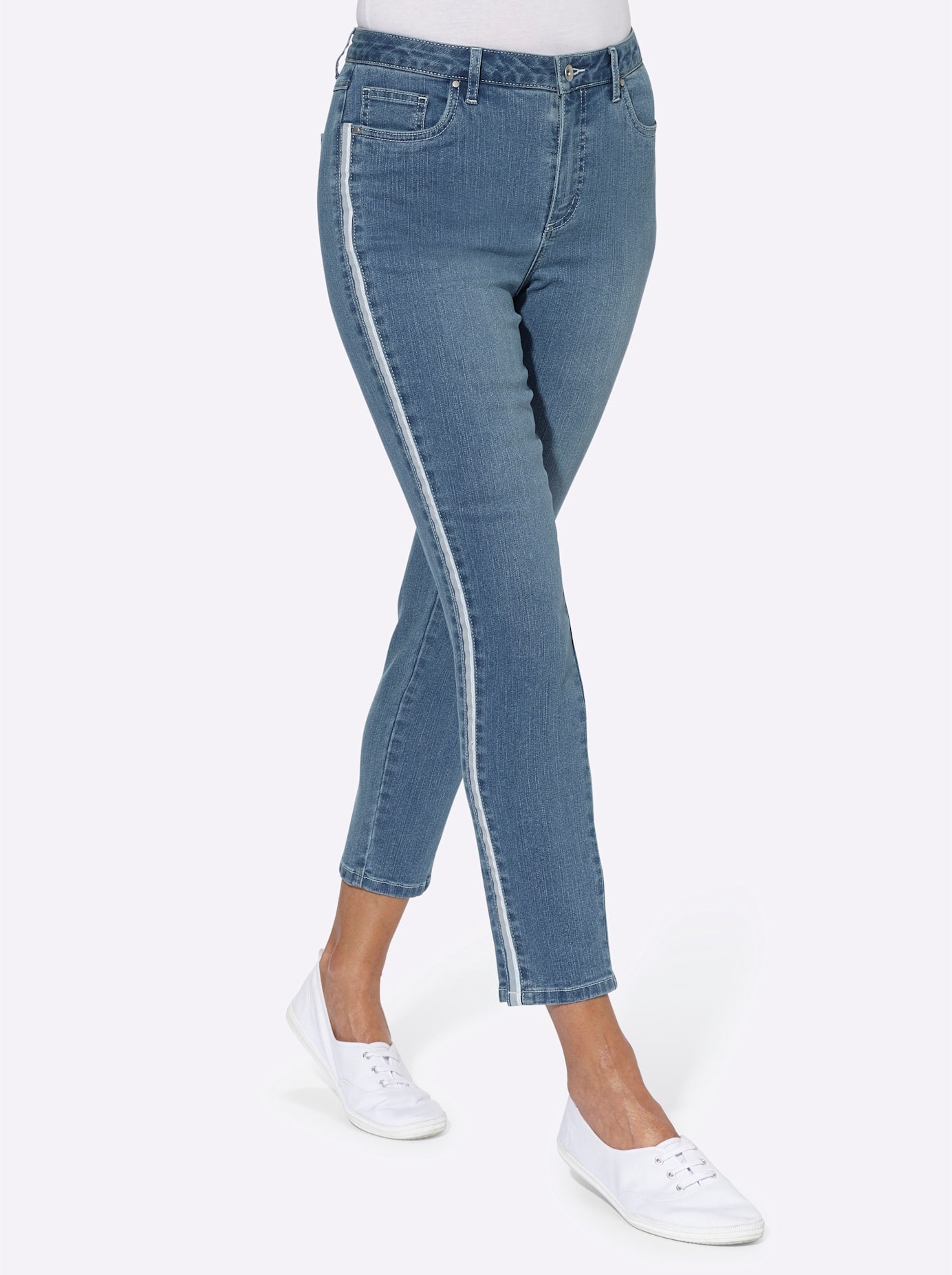 Casual Looks 7/8-Jeans, (1 tlg.)