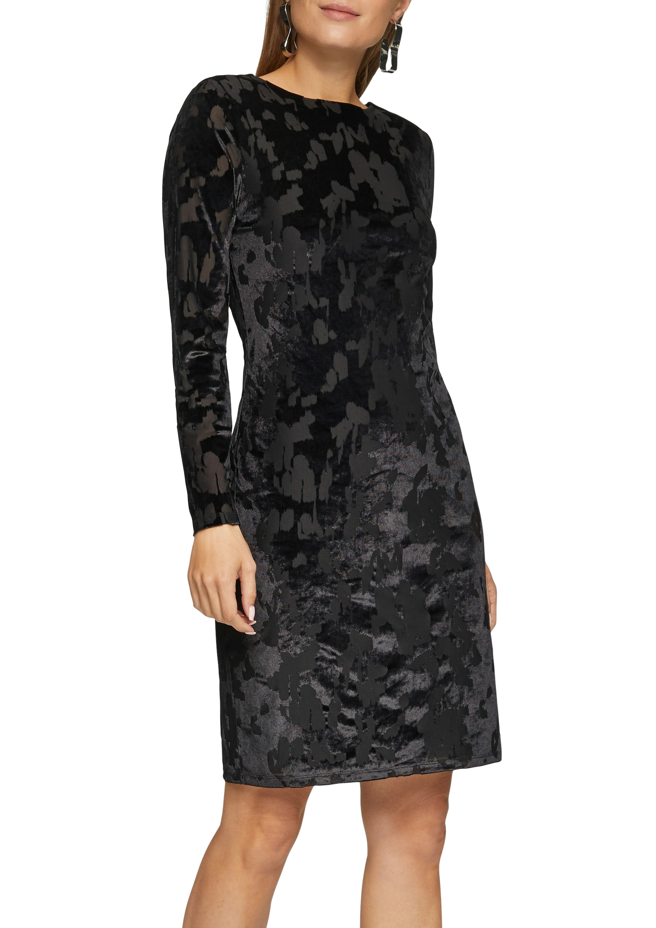 s.Oliver BLACK LABEL Abendkleid, mit Strukturmuster