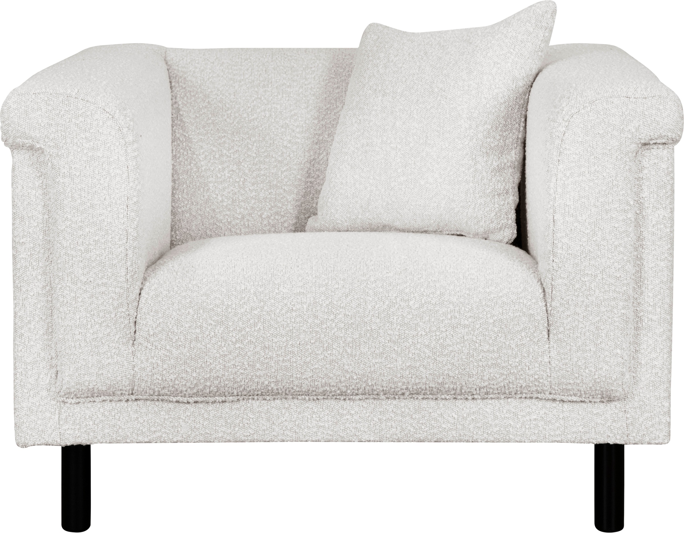 INOSIGN Sessel »AGNIA  B/T/H: 100/85/71 cm«, incl. Zierkissen, auch in Cord und Bouclé