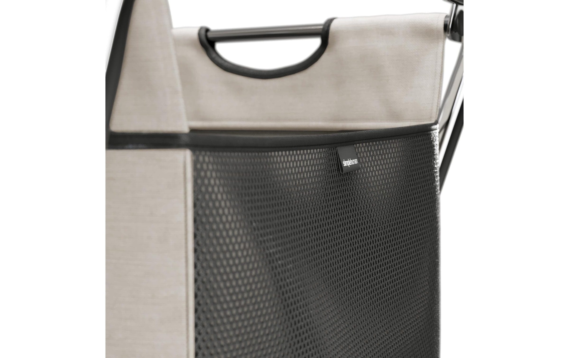 simplehuman Wäschekorb »150 l, Beige«, (1 St.)