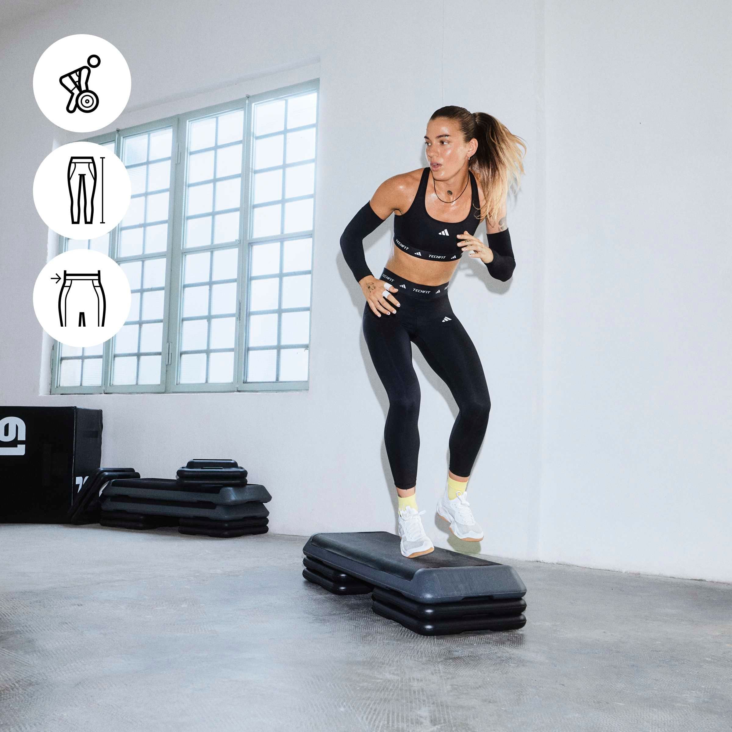 adidas Performance Trainingstights »TF 7/8 L«