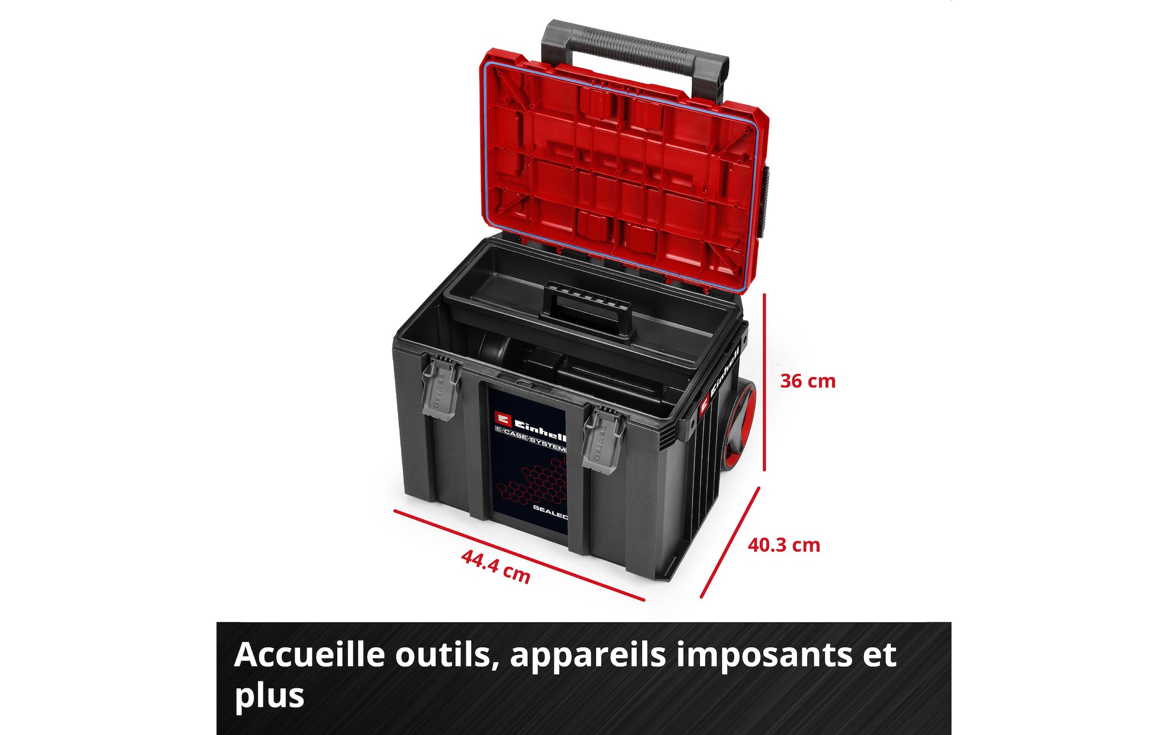 Einhell Werkzeugkoffer »E-Case 3-teilig«