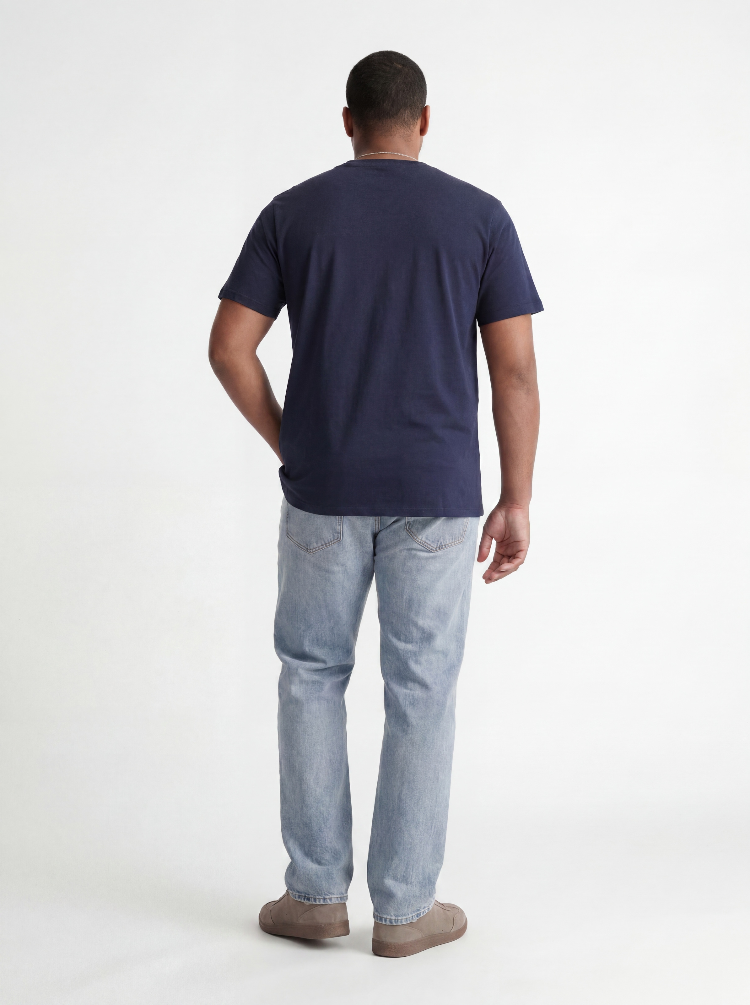 Jack & Jones PlusSize T-shirt »JJBENSON TEE SS CREW NECK PLS« coton, coupe régulière