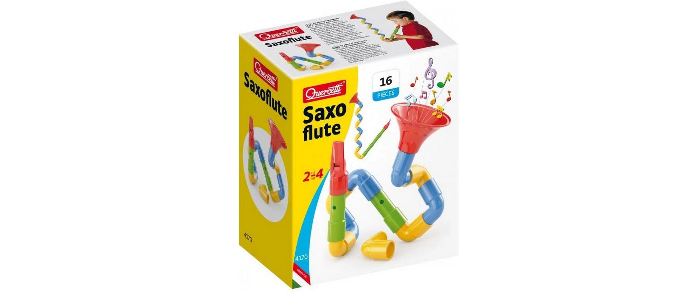 Quercetti Spielzeug-Musikinstrument »Kreative«, (16 tlg.)