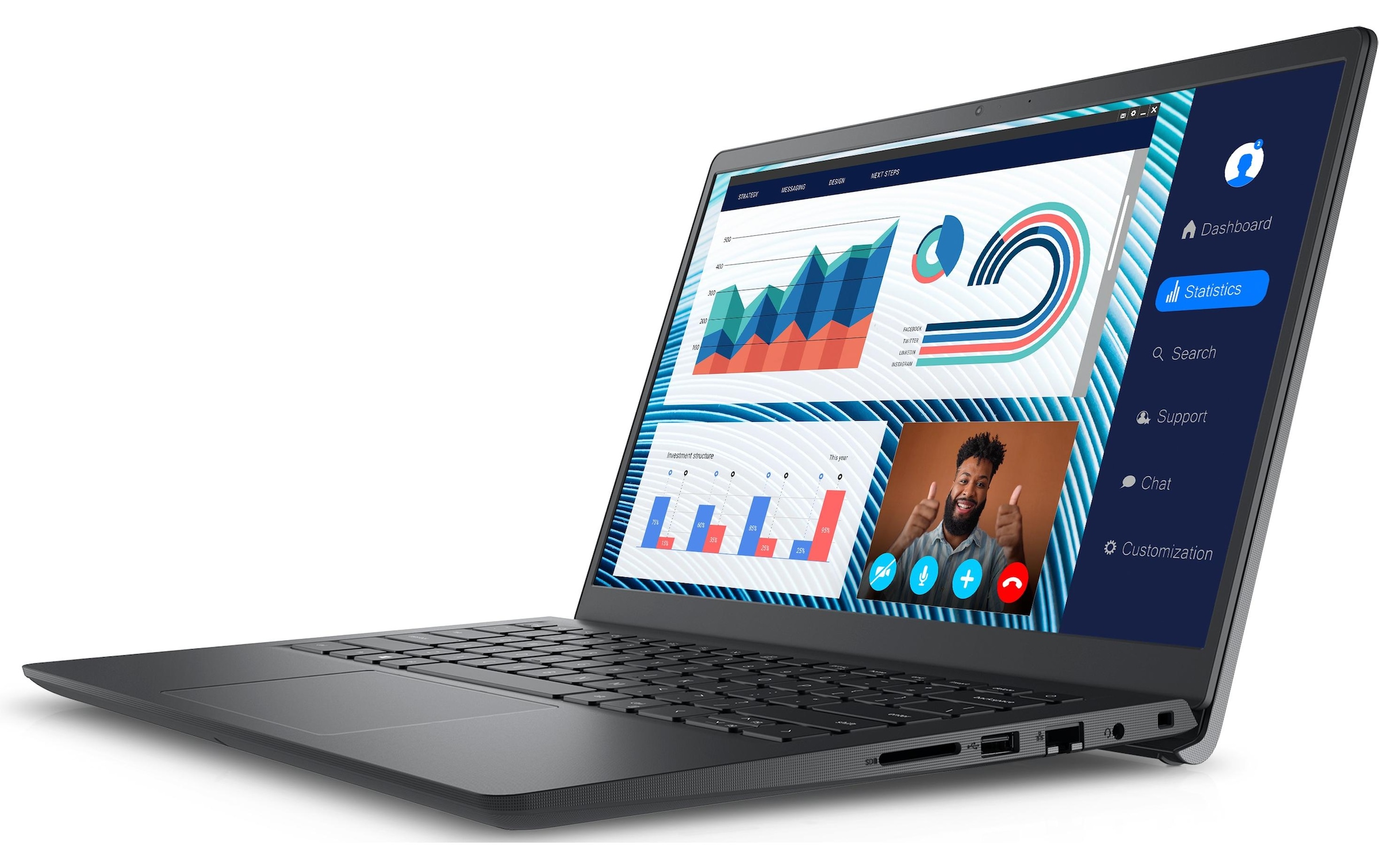 Image of Dell Notebook »Vostro 3420-F32K4«, (35,42 cm/14 Zoll), Intel, Core i5, Iris Xe Graphics, 256 GB SSD bei Ackermann Versand Schweiz