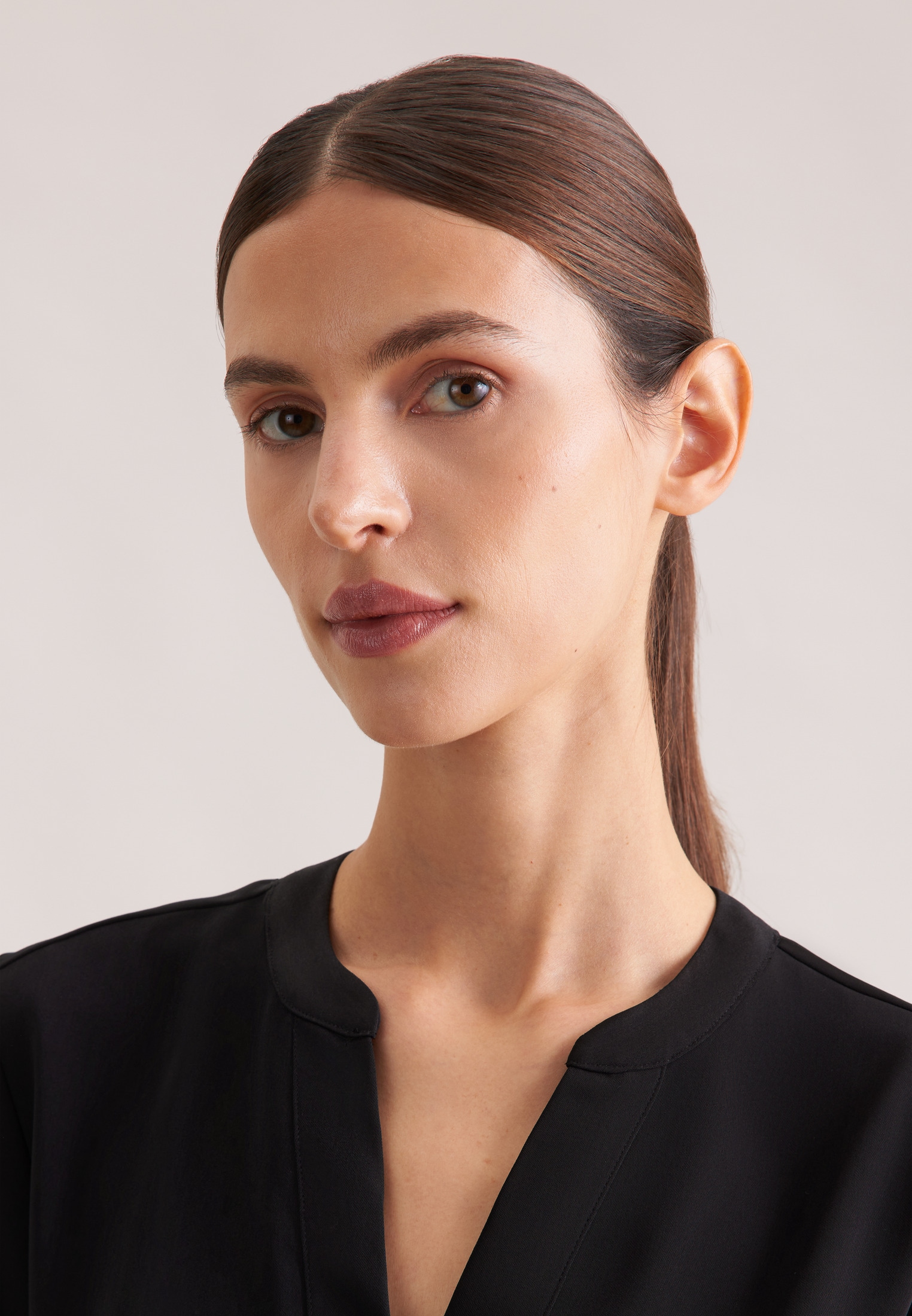 seidensticker Blouse classique »Schwarze Rose«, Tunika Uni
