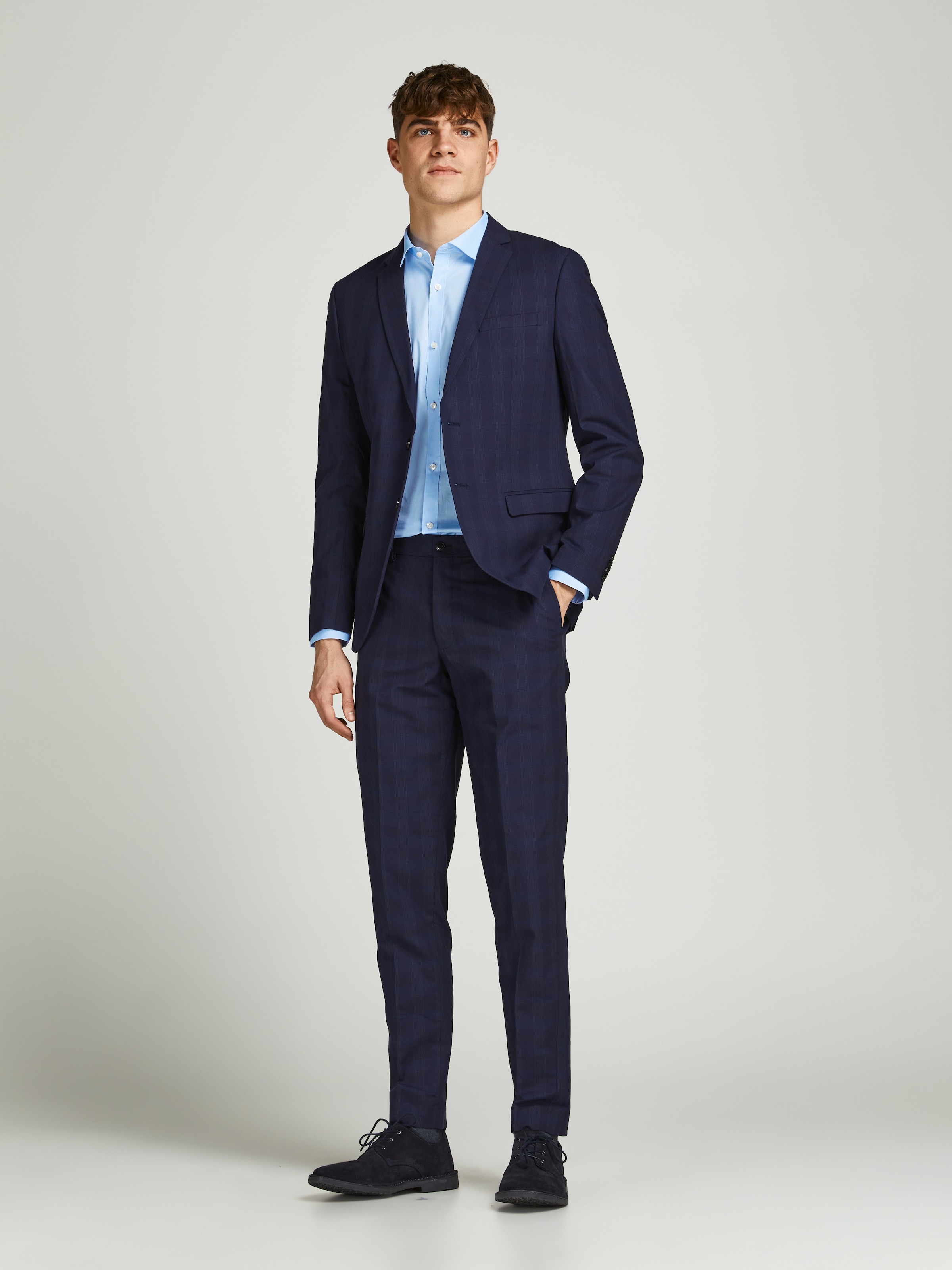 Jack & Jones Chemise à manches longues »JJPRPARMA SHIRT L/S NOOS« avec col chemise
