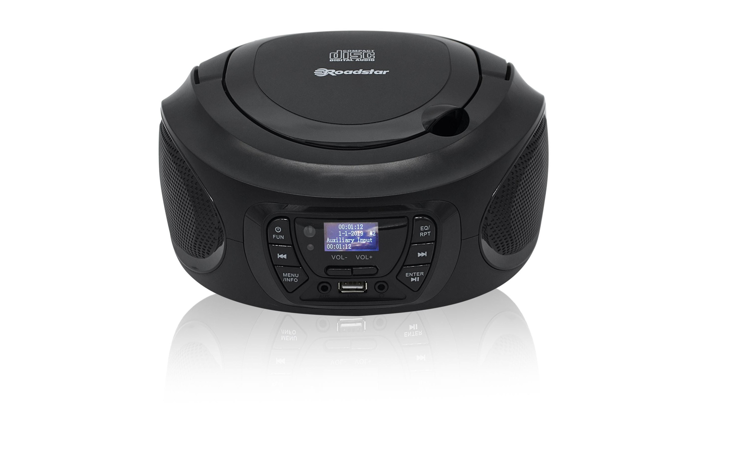 Image of CD-Radiorecorder "Roadstar CDR-375" ( ) CD-Player, Display