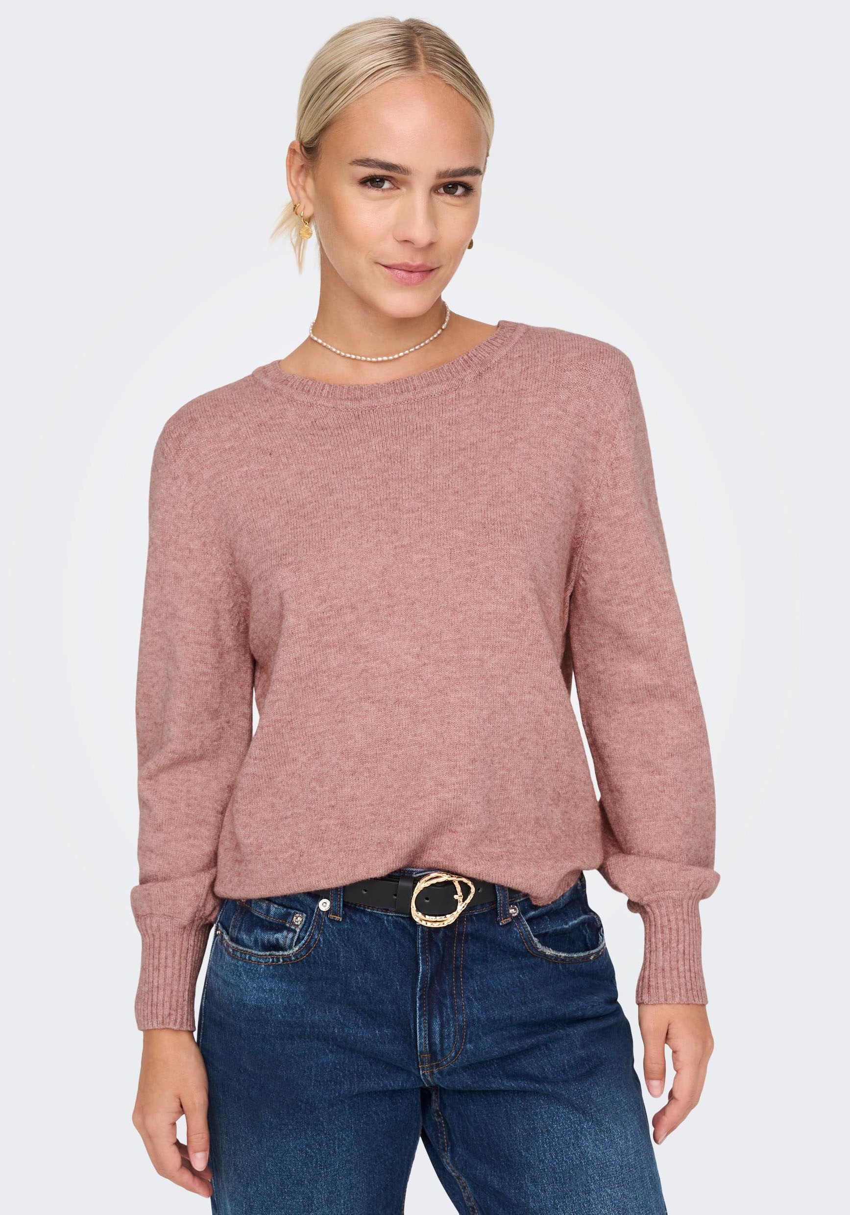 Image of Only Rundhalspullover »ONLLEVA L/S BALLOON PULLOVER« bei Ackermann Versand Schweiz
