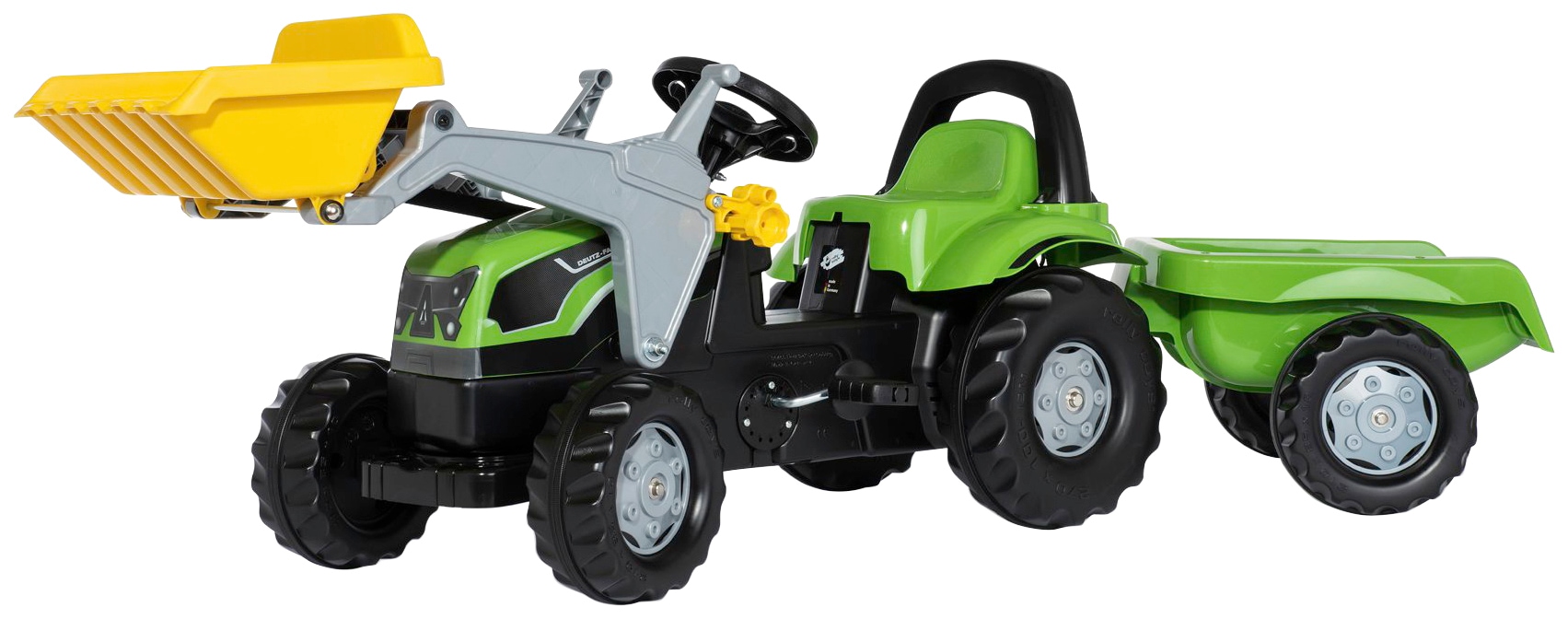 Rolly Toys Tretfahrzeug »Deutz 5115 G«, Traktor mit Trailer und Lader