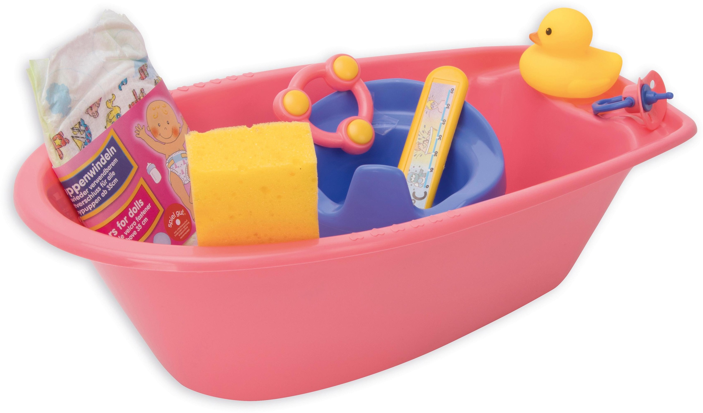 Image of Heless Puppen Badewanne »Puppenbadewannen-Set«, (Set, 9 tlg.), ; Made in Germany bei Ackermann Versand Schweiz