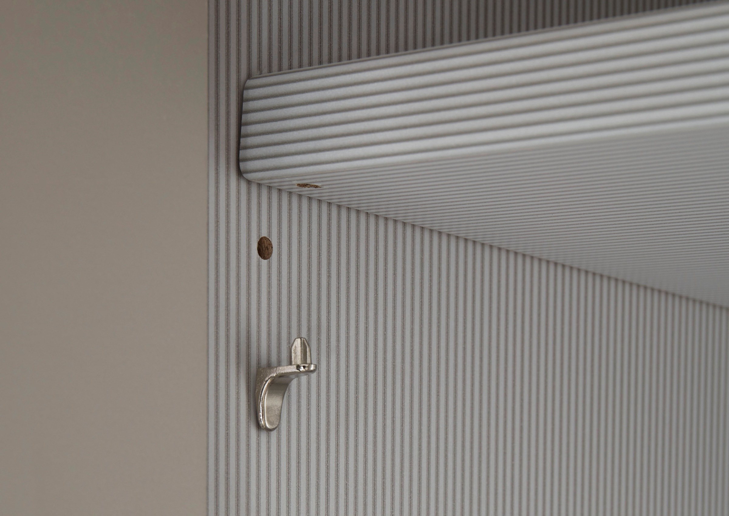 WIEMANN Armoire à portes pliantes »Ohio, Kleiderschrank, Schrank, Garderobe, mit Glasfront, 300 cm« Inclus étagères et tringles à vêtements, 2 hauteurs, MADE IN GERMANY,  comprend amortisseur de porte, façade en verre de haute qualité