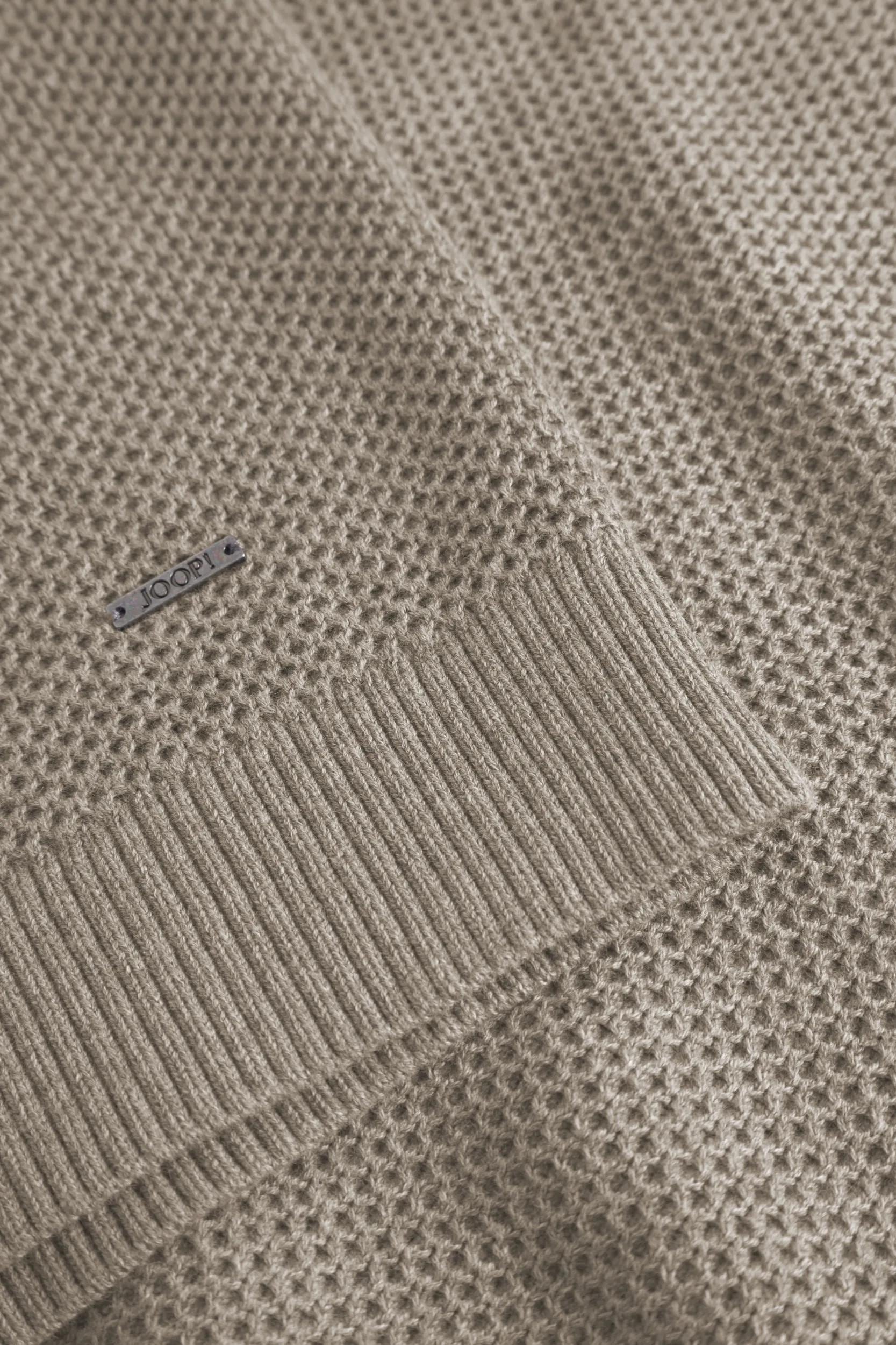 JOOP! Rundhalspullover »Nadion« Modern fit, modische Strickstruktur