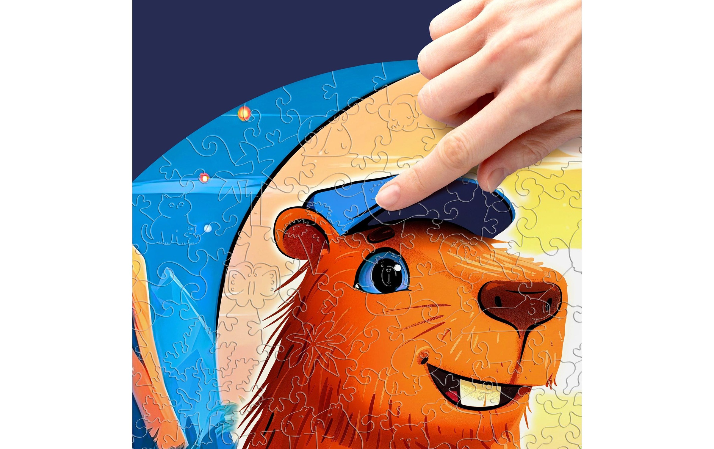   Puzzle »Escape Welt Capybara«