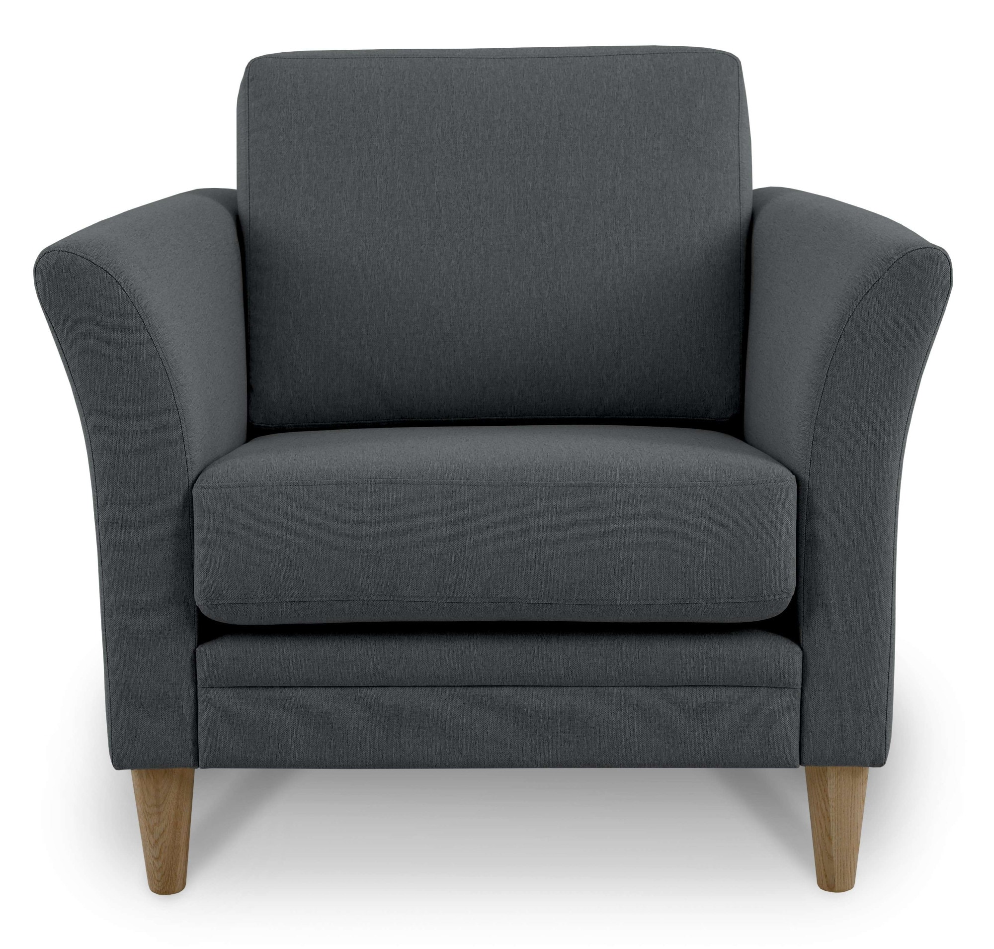 Home affaire Sessel »Arellano, Breite 93 cm«, klassisches Design, mit Massivholzfüssen, Webstoff fein