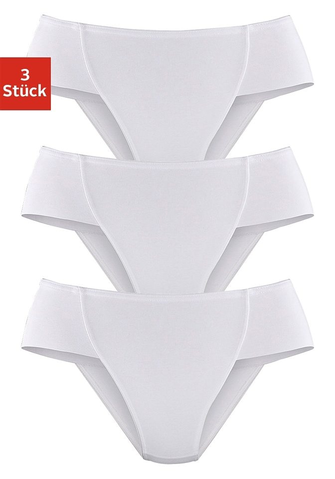 Image of petite fleur by Lascana Formslip 3er-Pack, shape wear, unifarben, Baumwollmischung