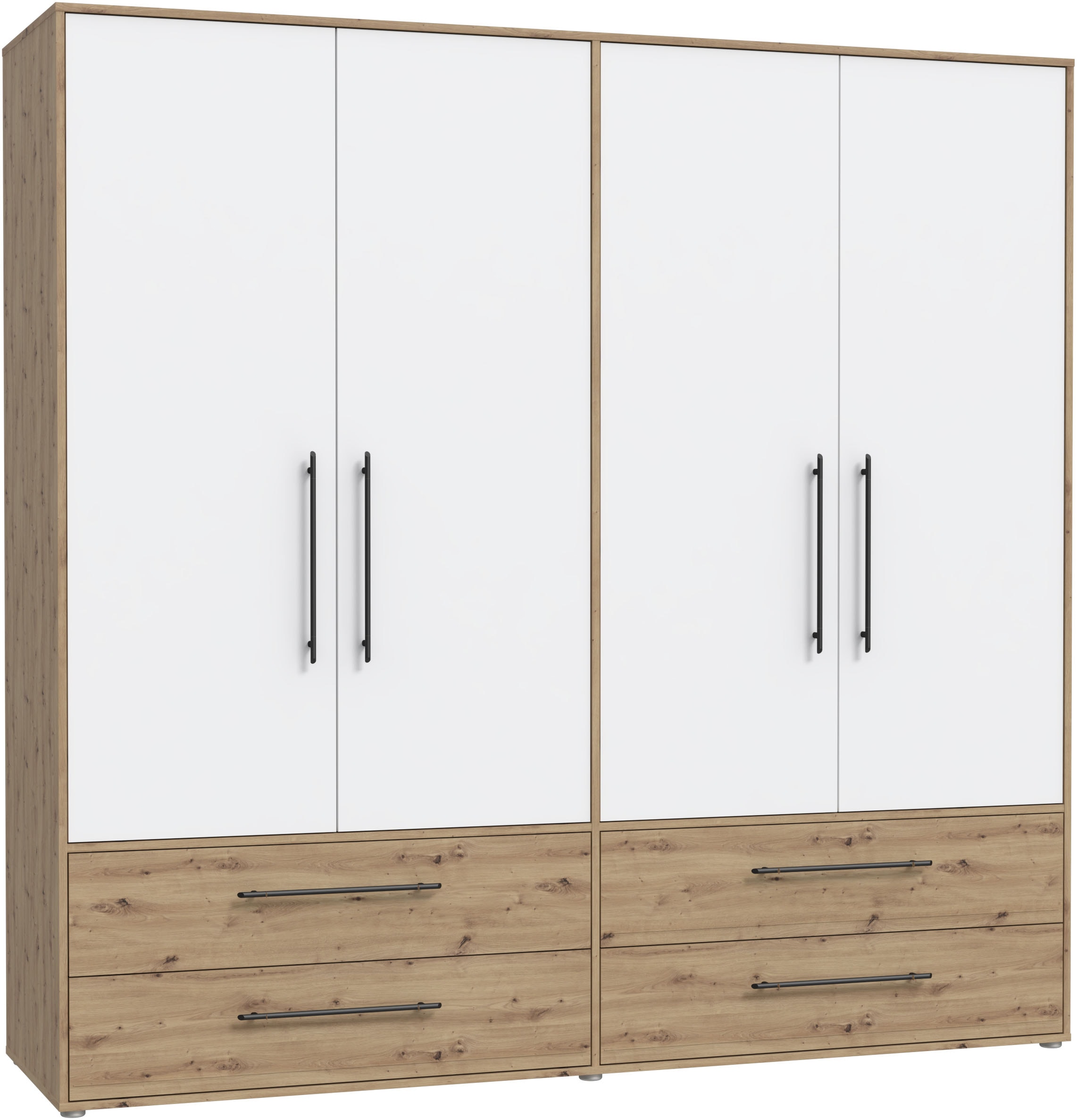 FORTE Kleiderschrank B/H/T ca. 205,9x200,1x58,8cm, 