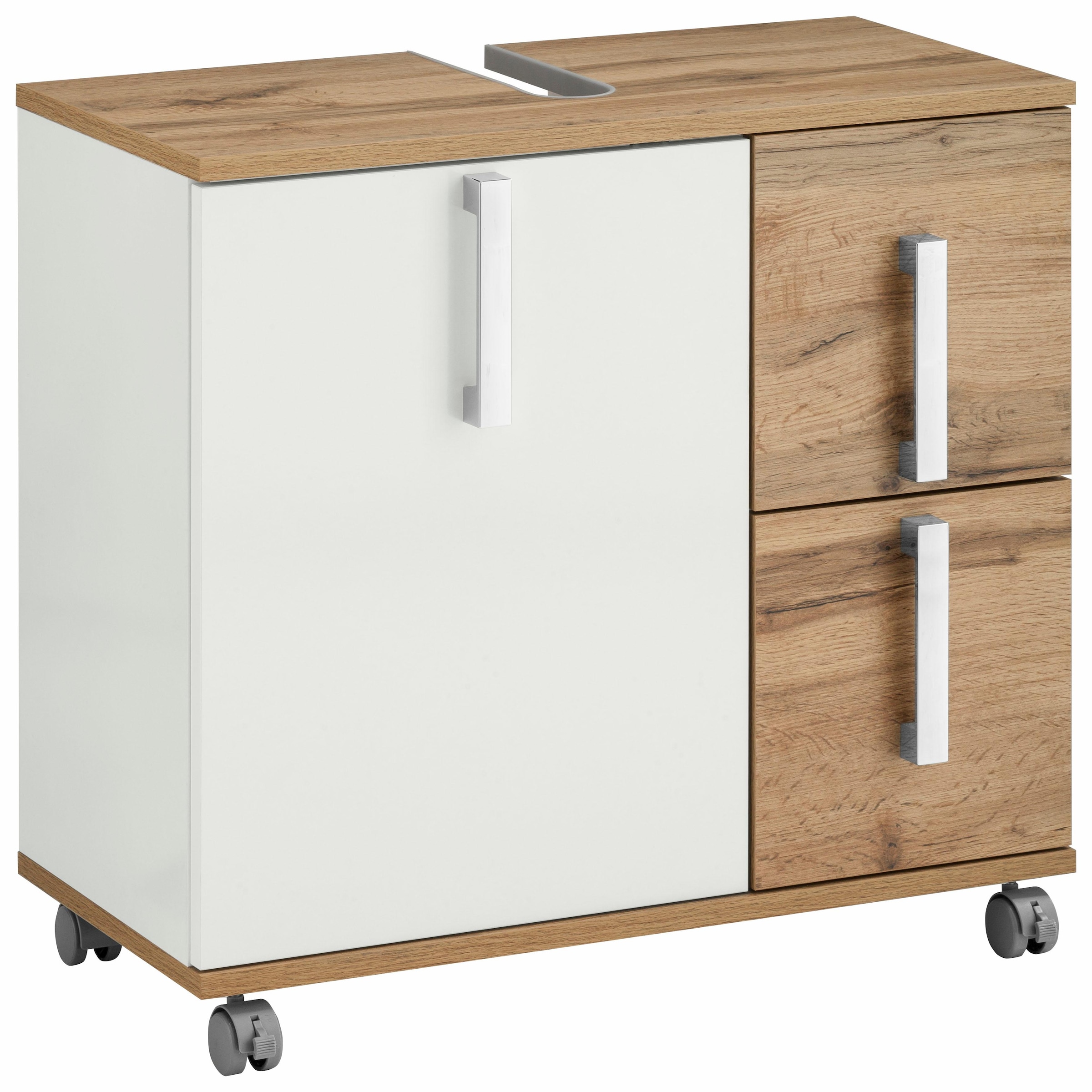 Image of Schildmeyer Waschbeckenunterschrank "Kampen, Waschbeckenunterschrank, Made in Germany, B: 65 cm" Solide Verarbeitung - Dieses Produkt ist in Deutschland gefertigt