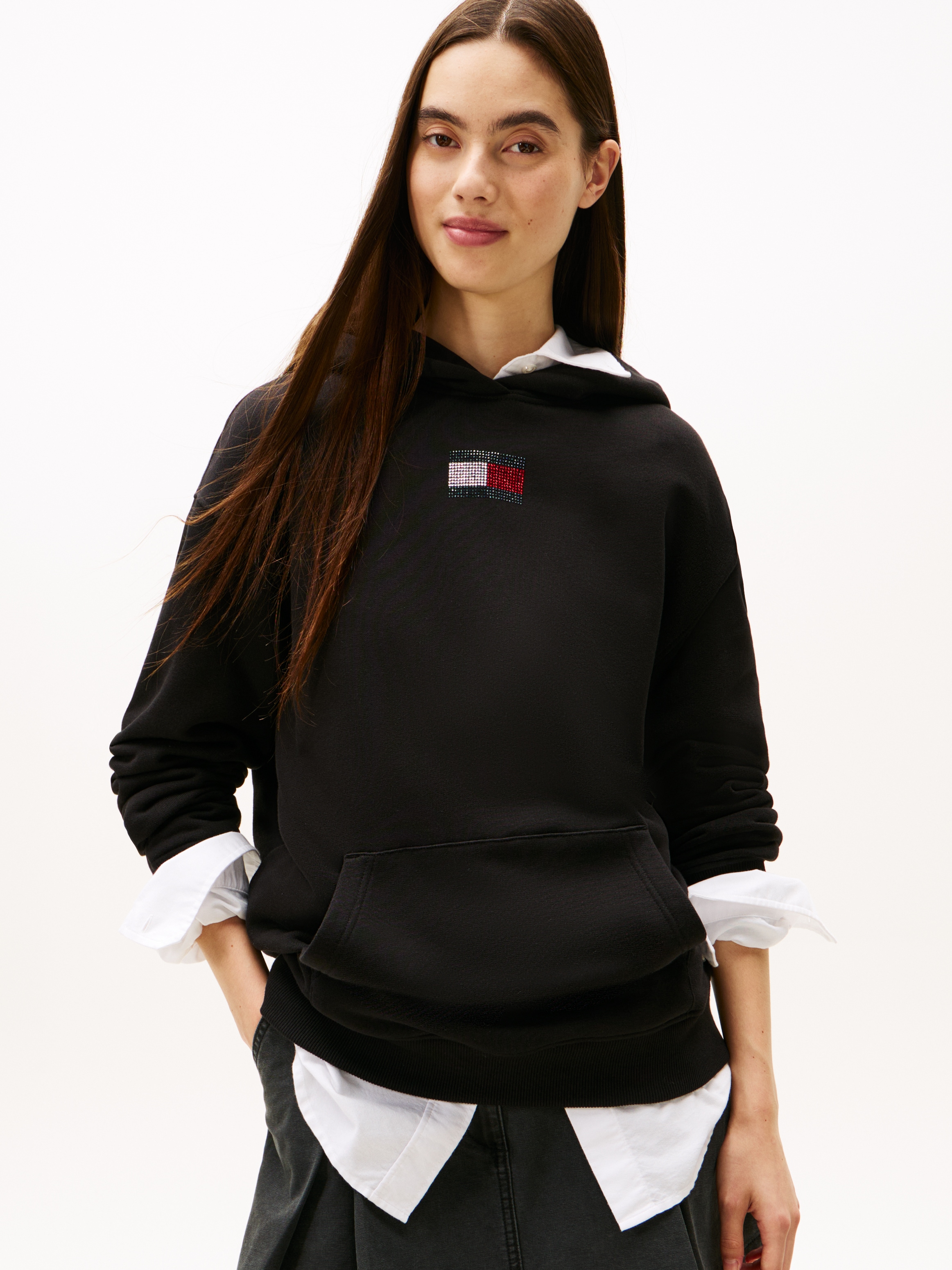 Image of Tommy Jeans Kapuzensweatshirt "TJW RLX PARTY FLAG HOODIE EXT"