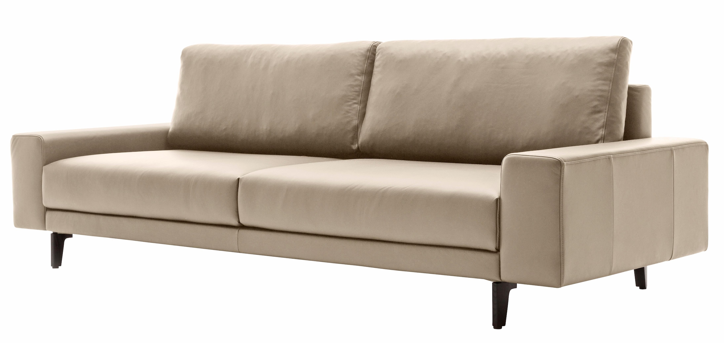 Image of Creation BY ROLF BENZ 3-Sitzer "CR.450, Designsofa, Loungesofa" Armlehne breit niedrig, Alugussfüsse in umbragrau, Breite 220 cm