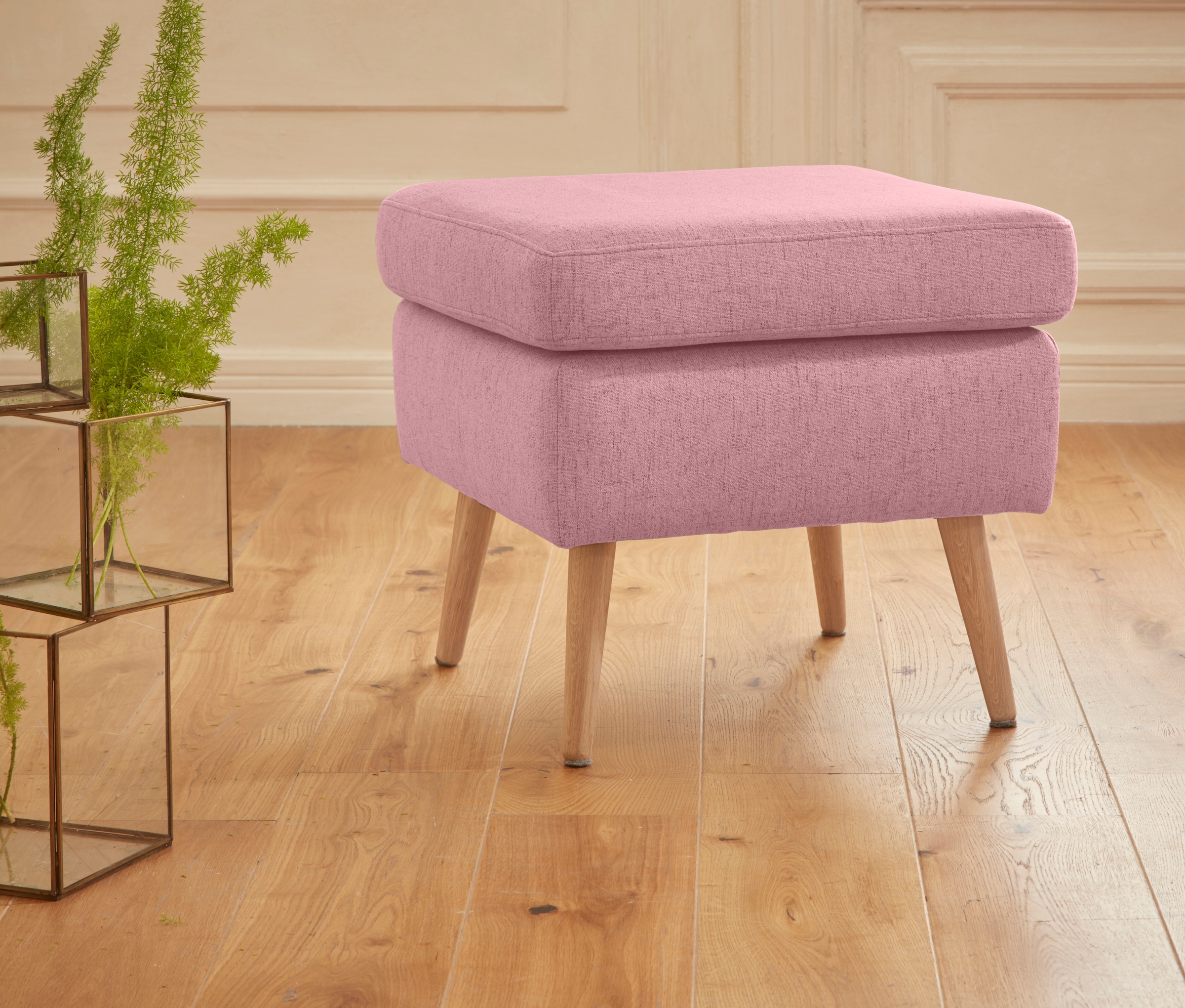 Home affaire Polsterhocker »Sallito« die kleinere Version von "Salla", in 6 Bezugsqualitäten